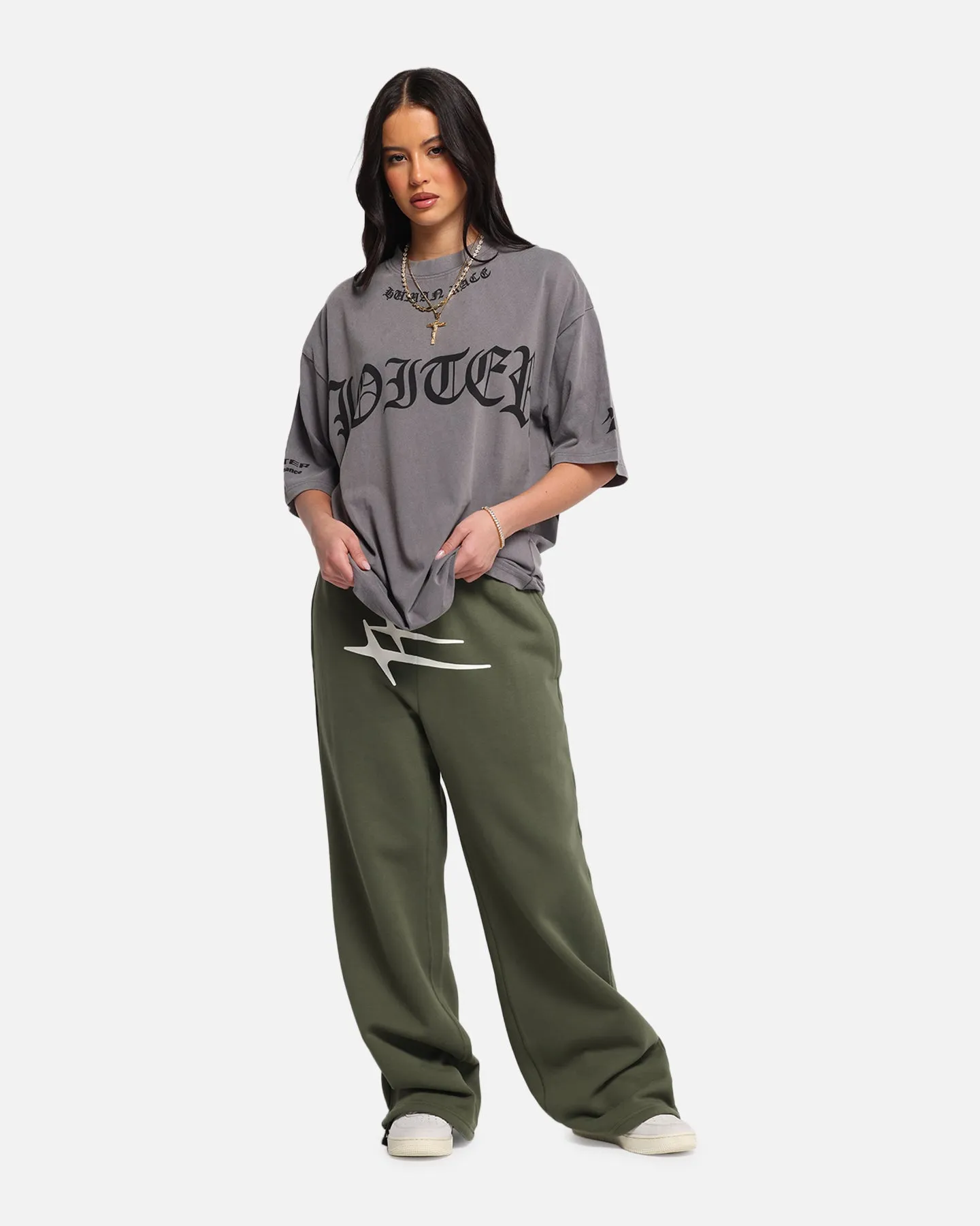 Loiter Biker Vintage T-Shirt Vintage Charcoal