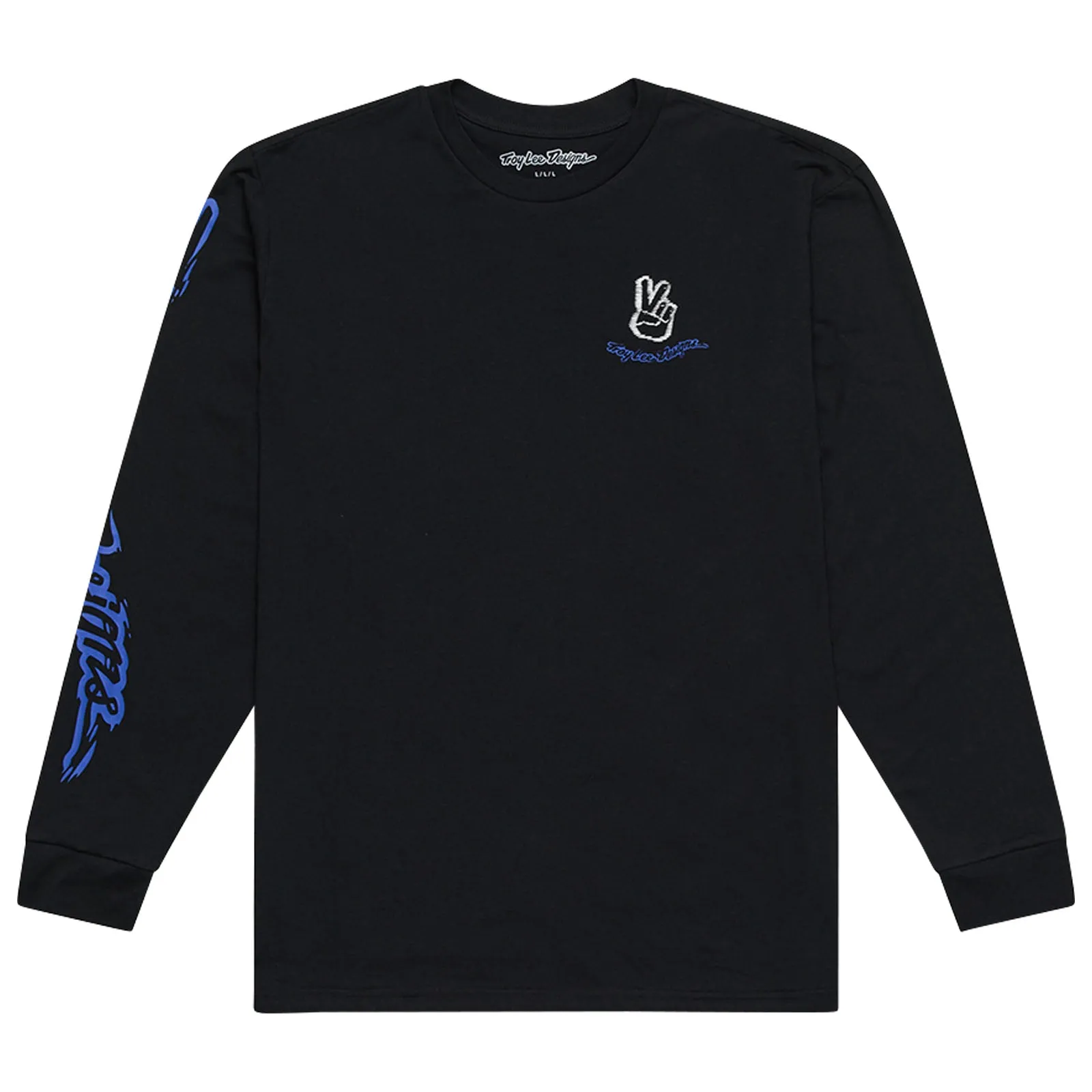 Long Sleeve Tee Peace Out Black