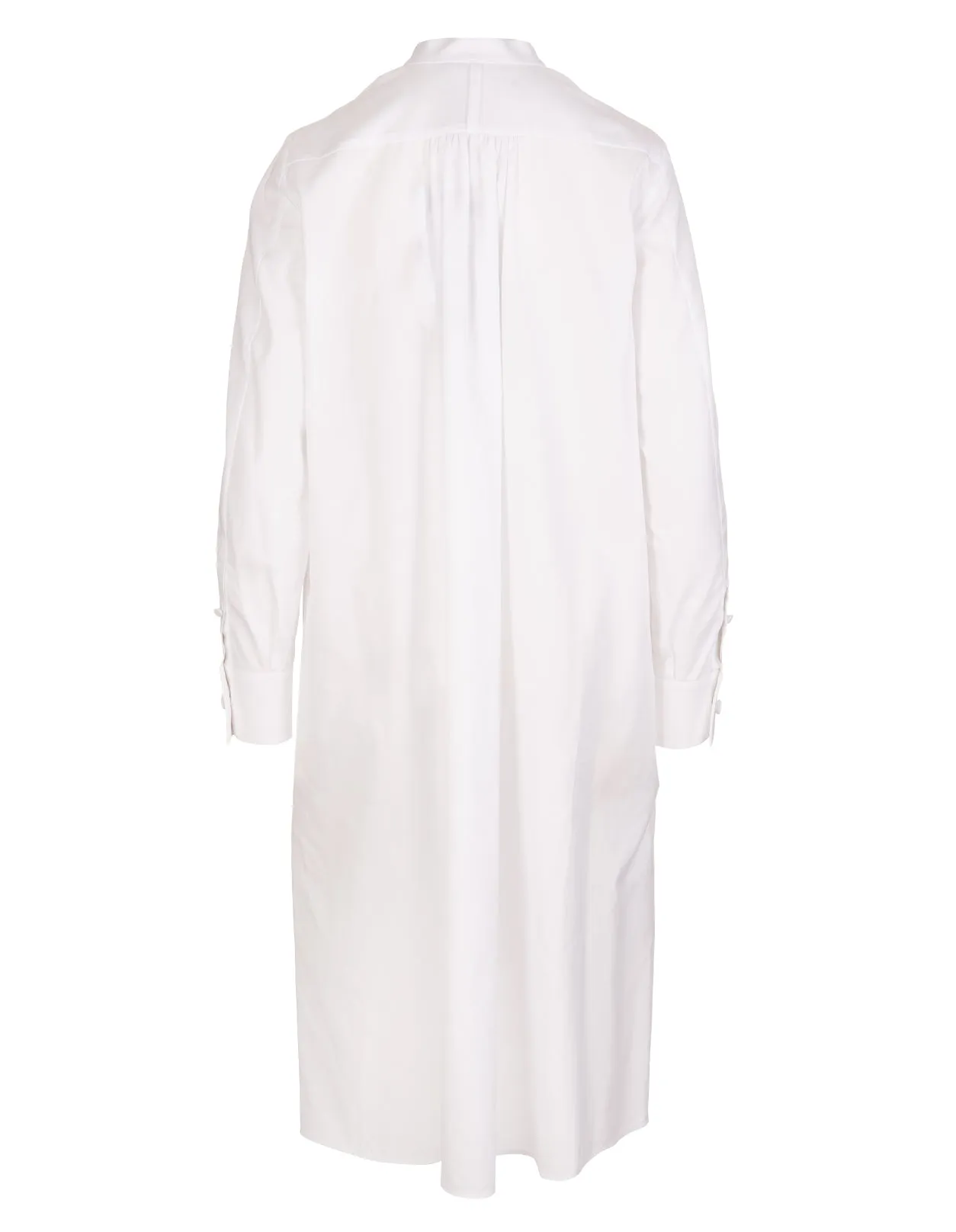 Max Mara Asymmetrical Oxford Dress