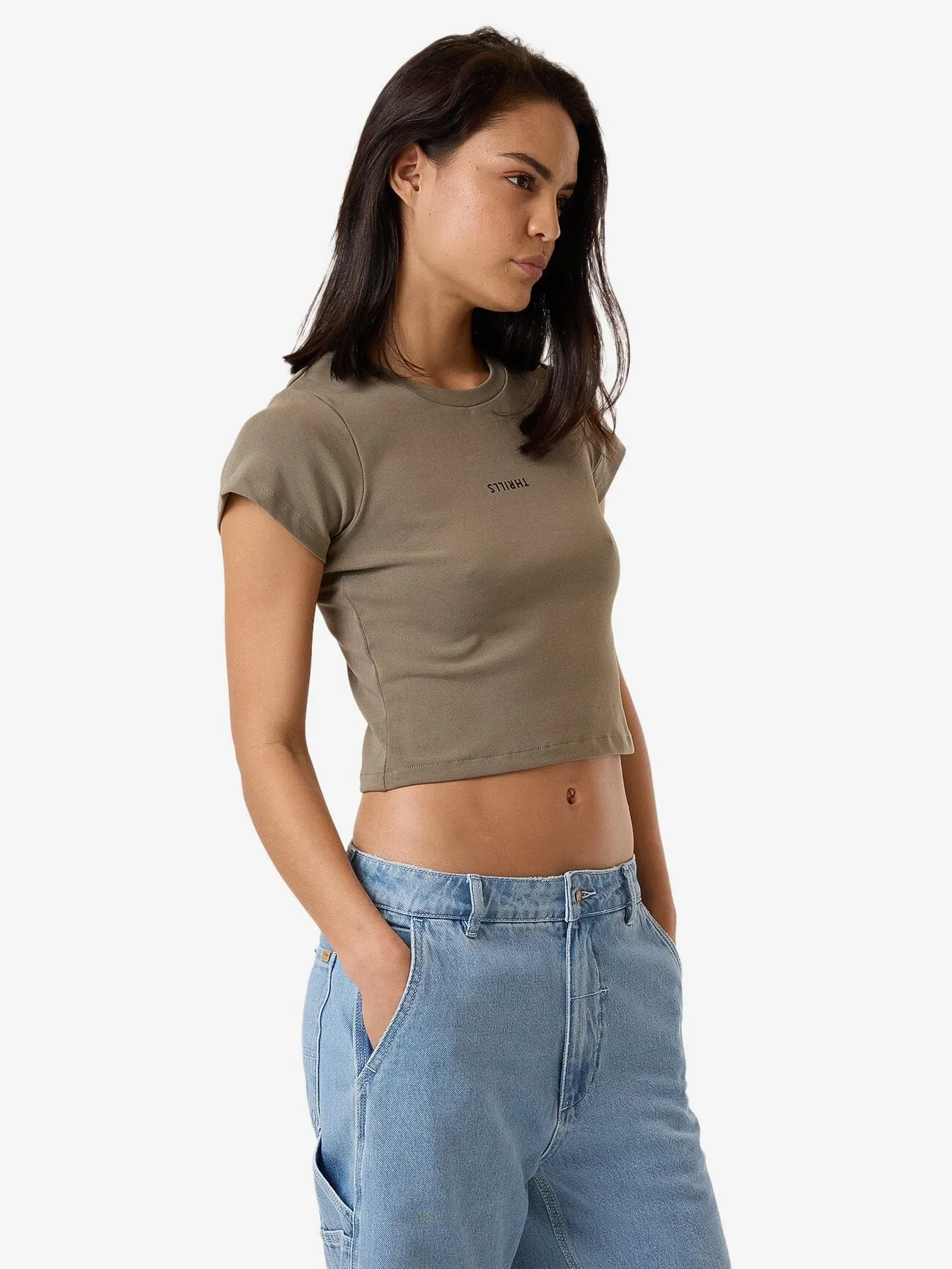 Minimal Thrills Mini Tee - Brindle
