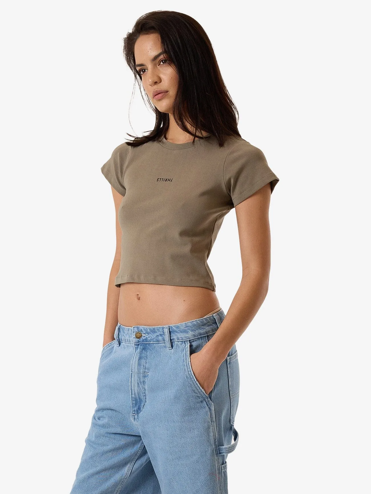 Minimal Thrills Mini Tee - Brindle
