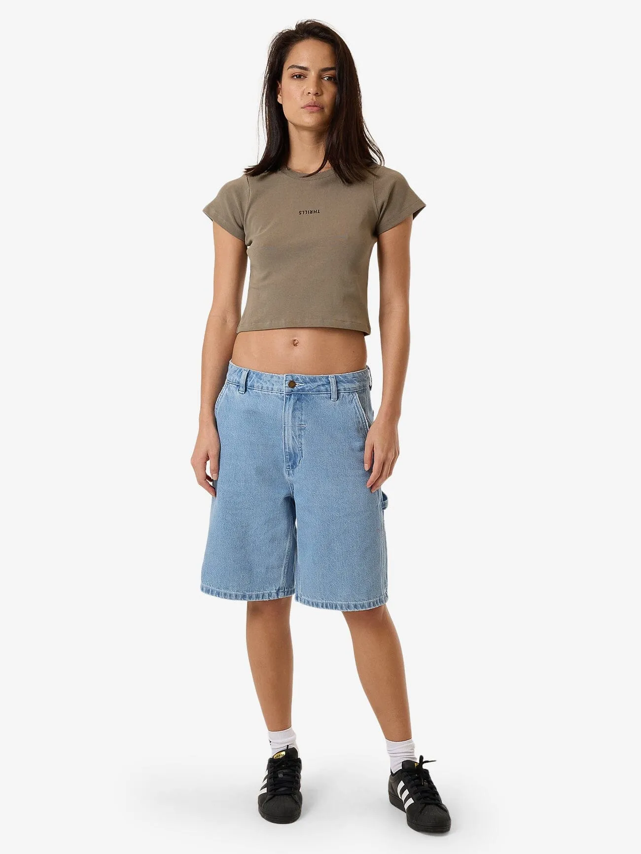 Minimal Thrills Mini Tee - Brindle