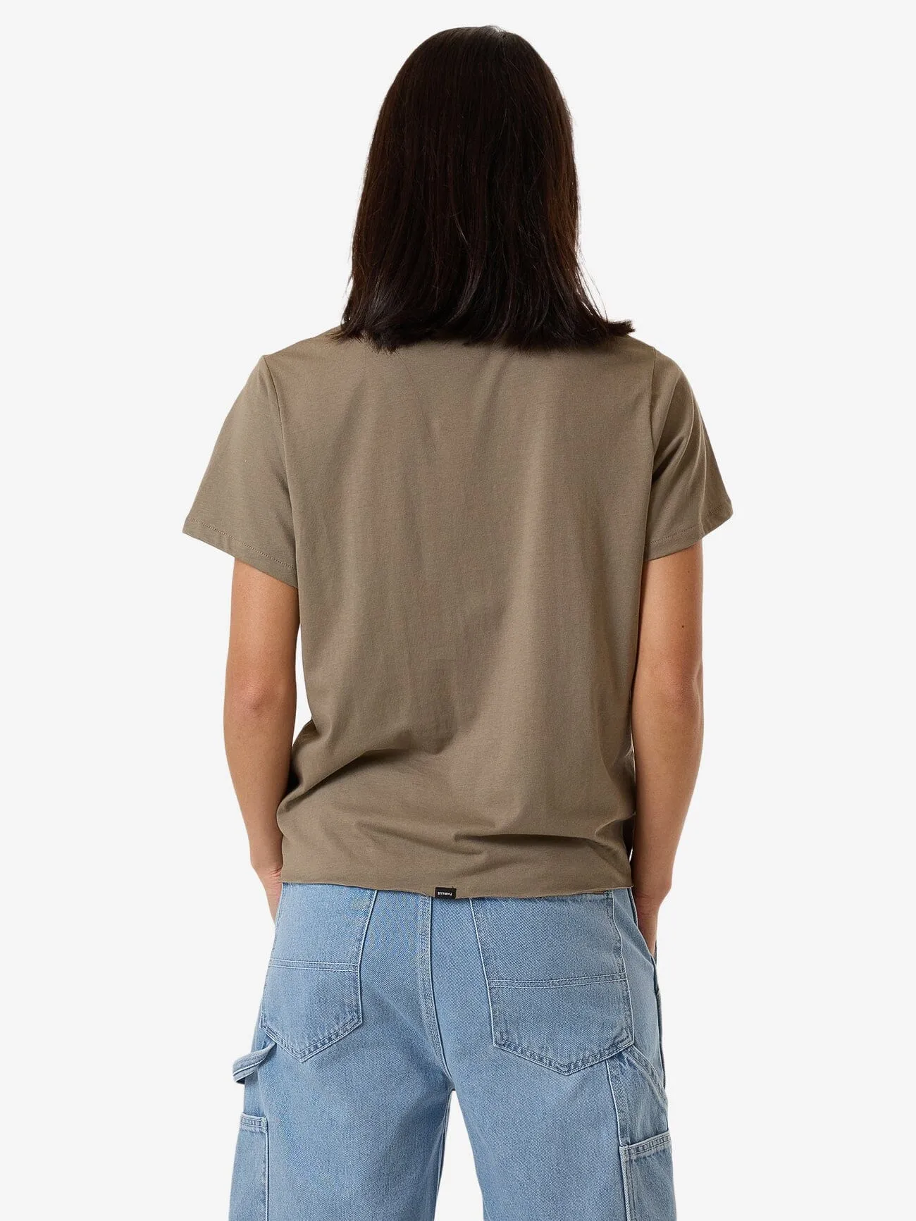 Minimal Thrills Relaxed Tee - Brindle
