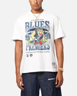 Mitchell & Ness Carlton Blues Mascot T-Shirt Vintage White