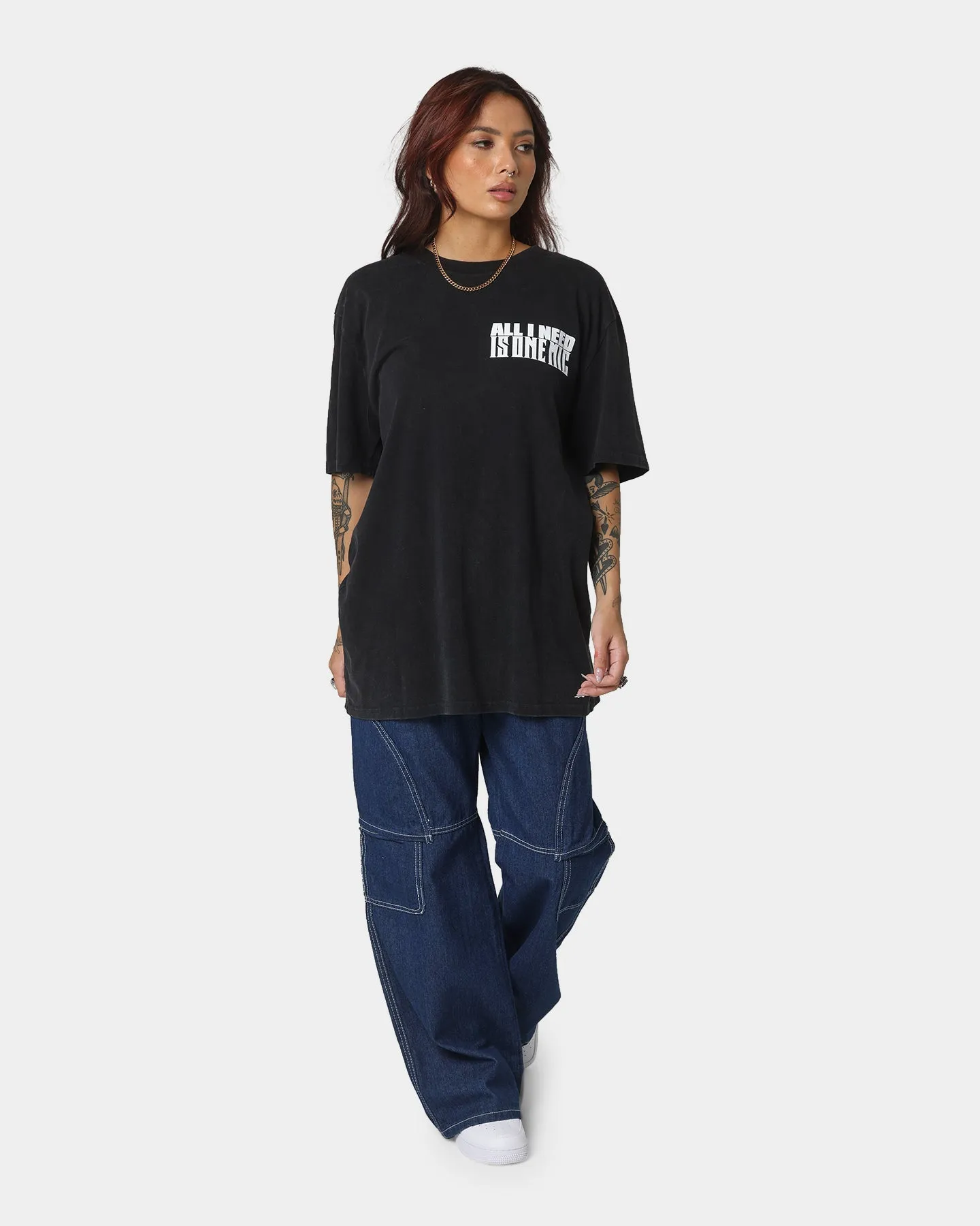 Nas Stillmatic 2001 T-Shirt Washed Black