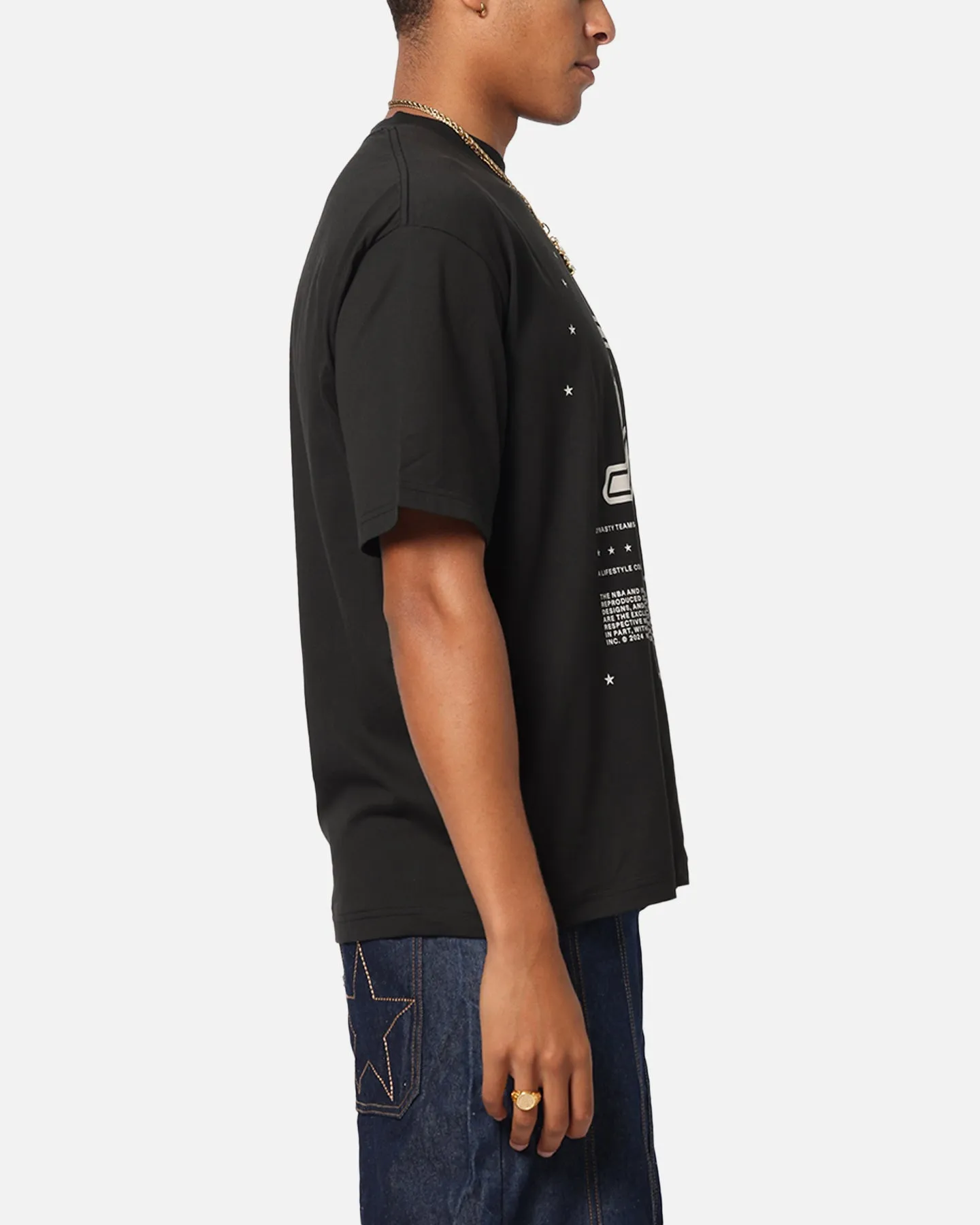 New Era X Bristol Studio Los Angeles Lakers 'Teams Edition' T-Shirt Black