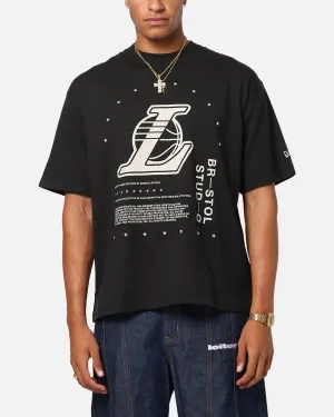 New Era X Bristol Studio Los Angeles Lakers 'Teams Edition' T-Shirt Black