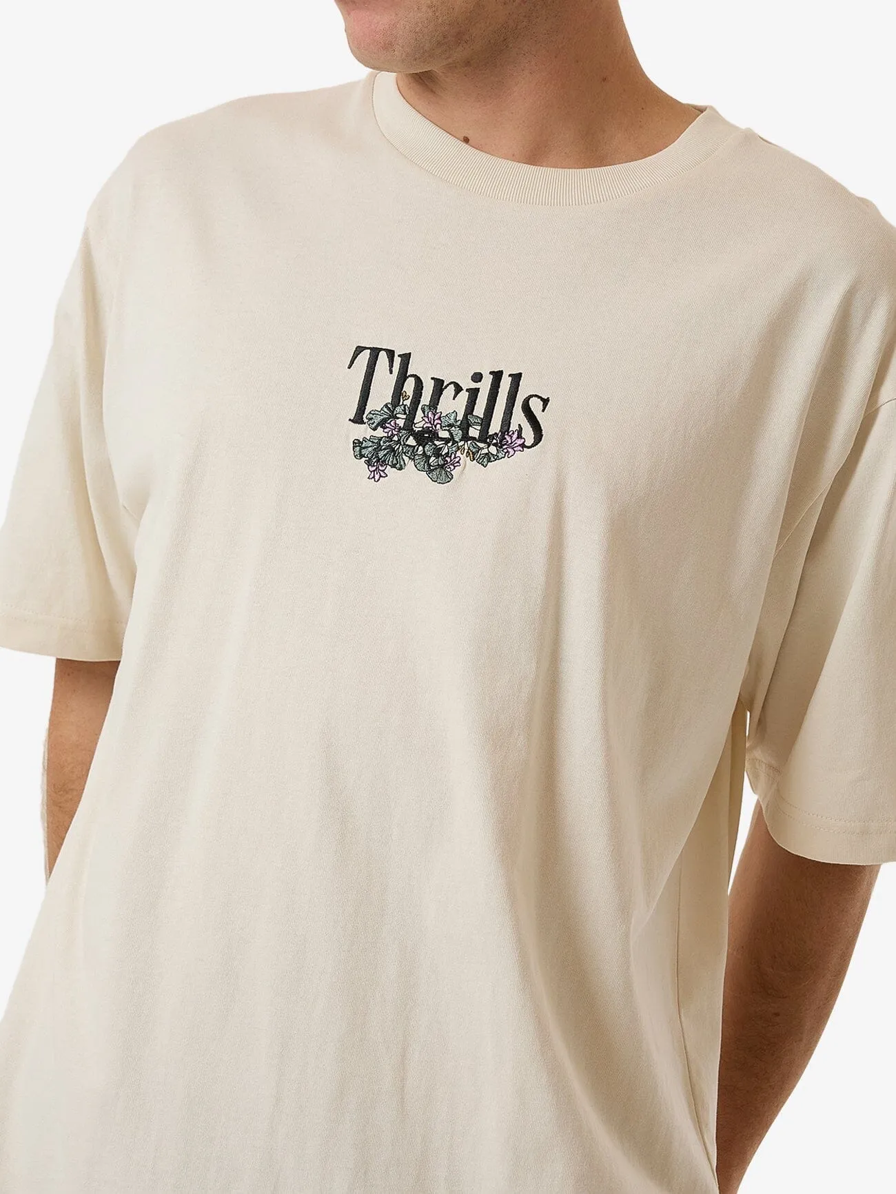 New Growth Oversize Fit Tee - Heritage White