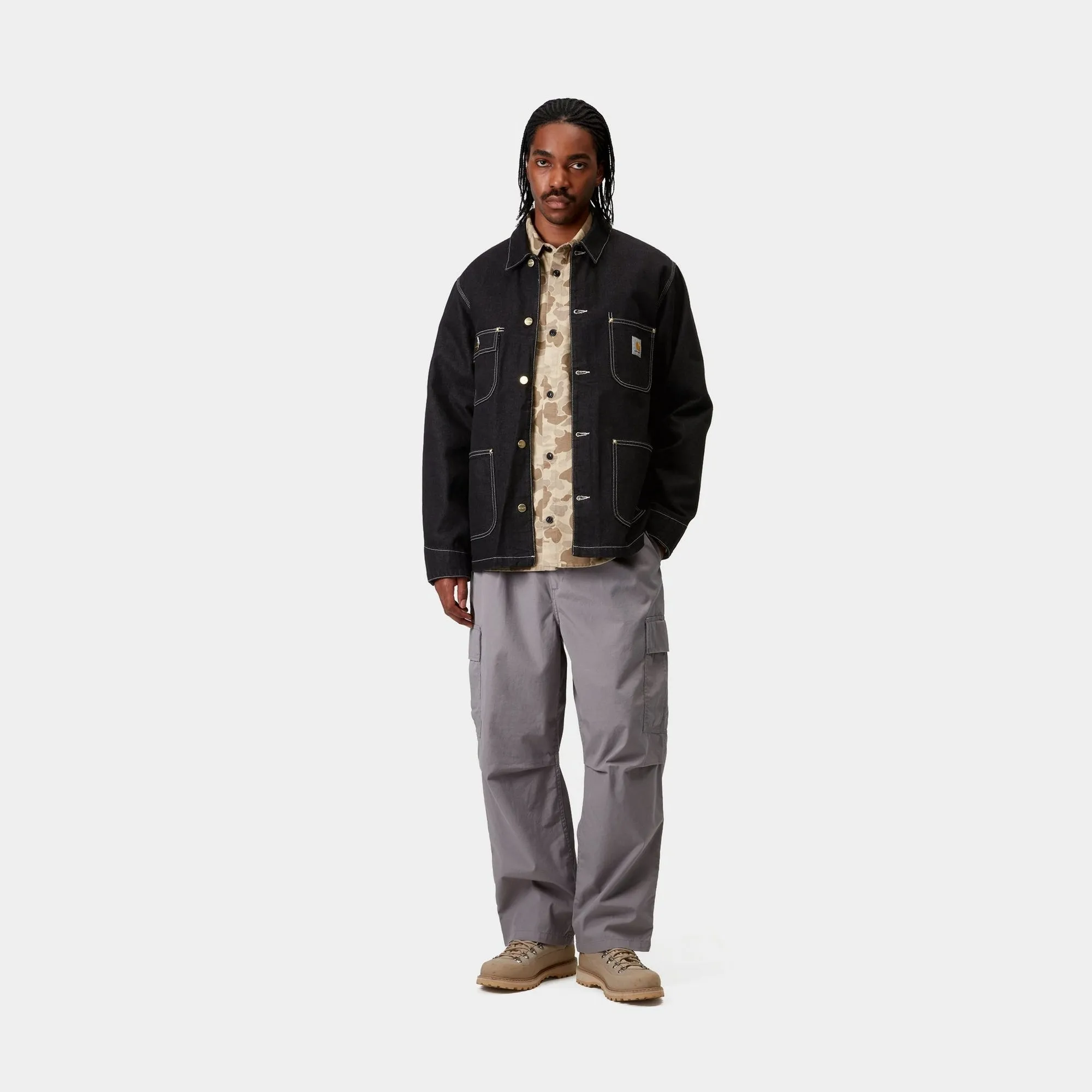 OG Chore Coat (Spring) - Denim | Black (one wash)