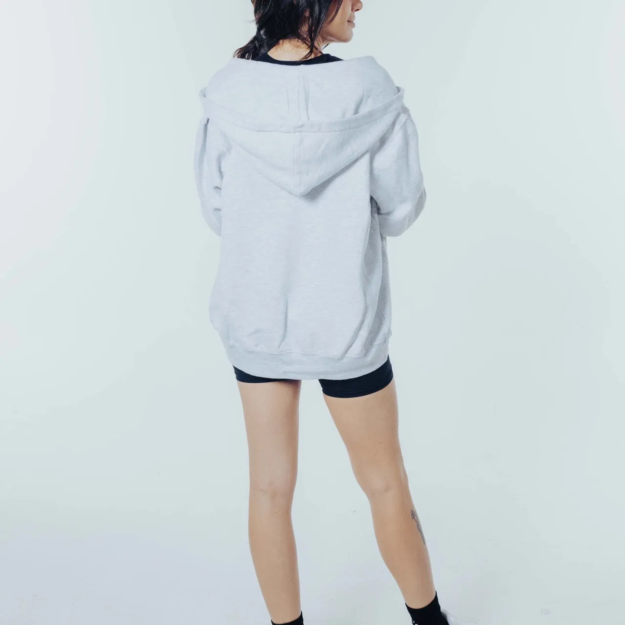 Oversized Zip Hoodie
