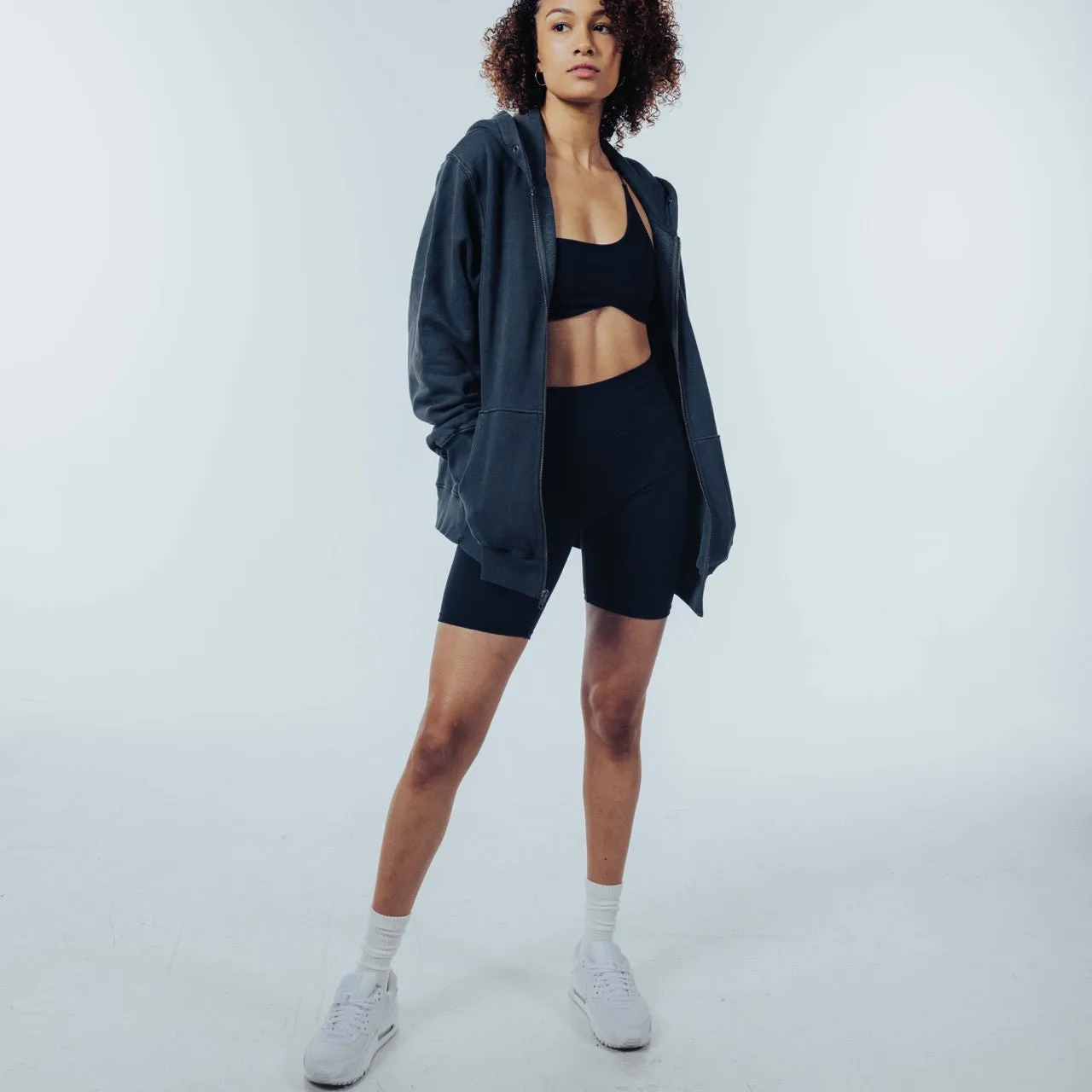 Oversized Zip Hoodie