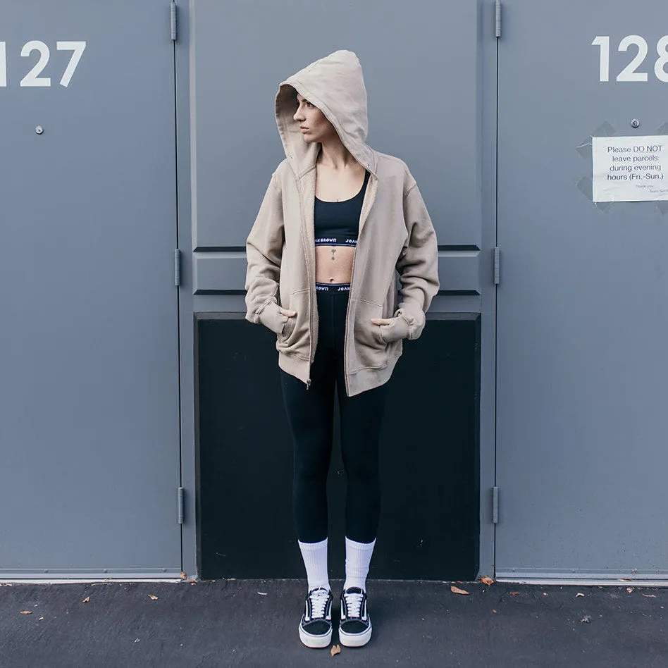 Oversized Zip Hoodie