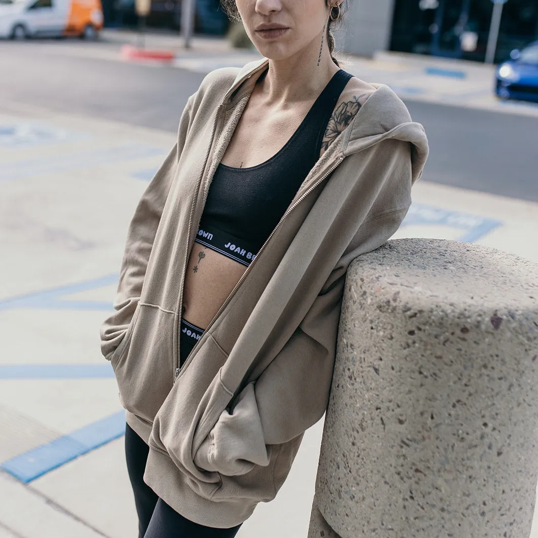 Oversized Zip Hoodie