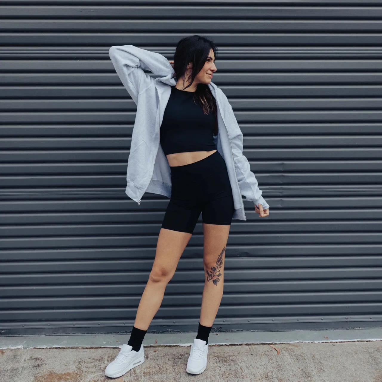 Oversized Zip Hoodie
