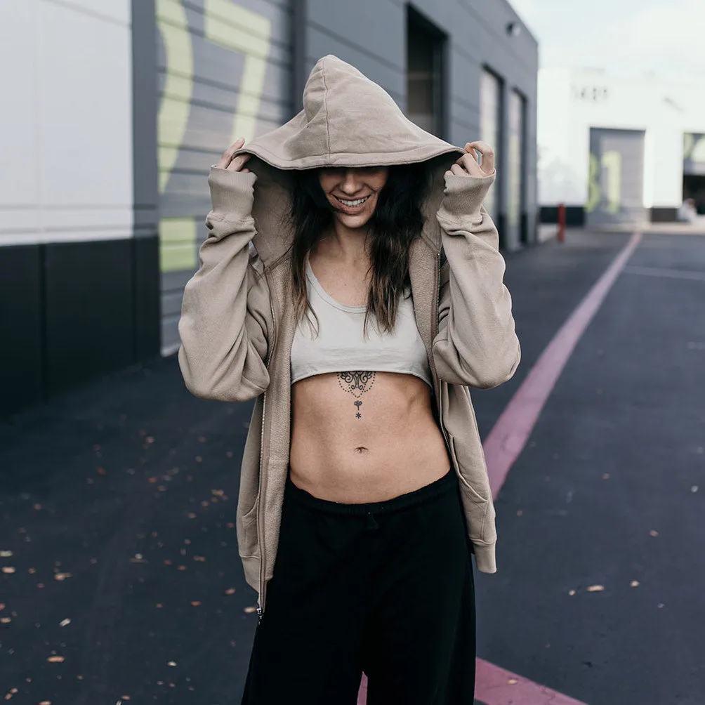 Oversized Zip Hoodie