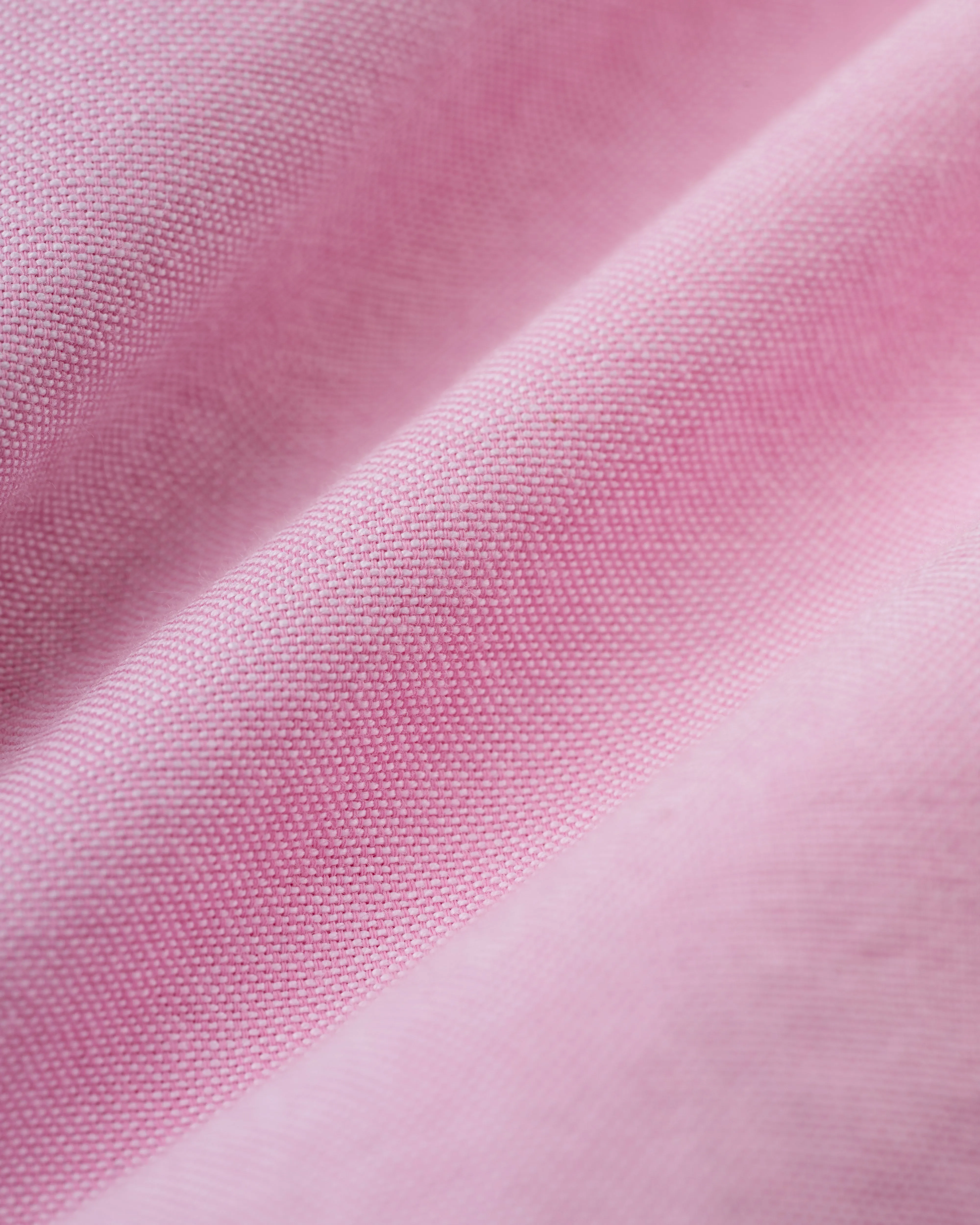PINK OXFORD CLOTH SHORTS - TRIM FIT