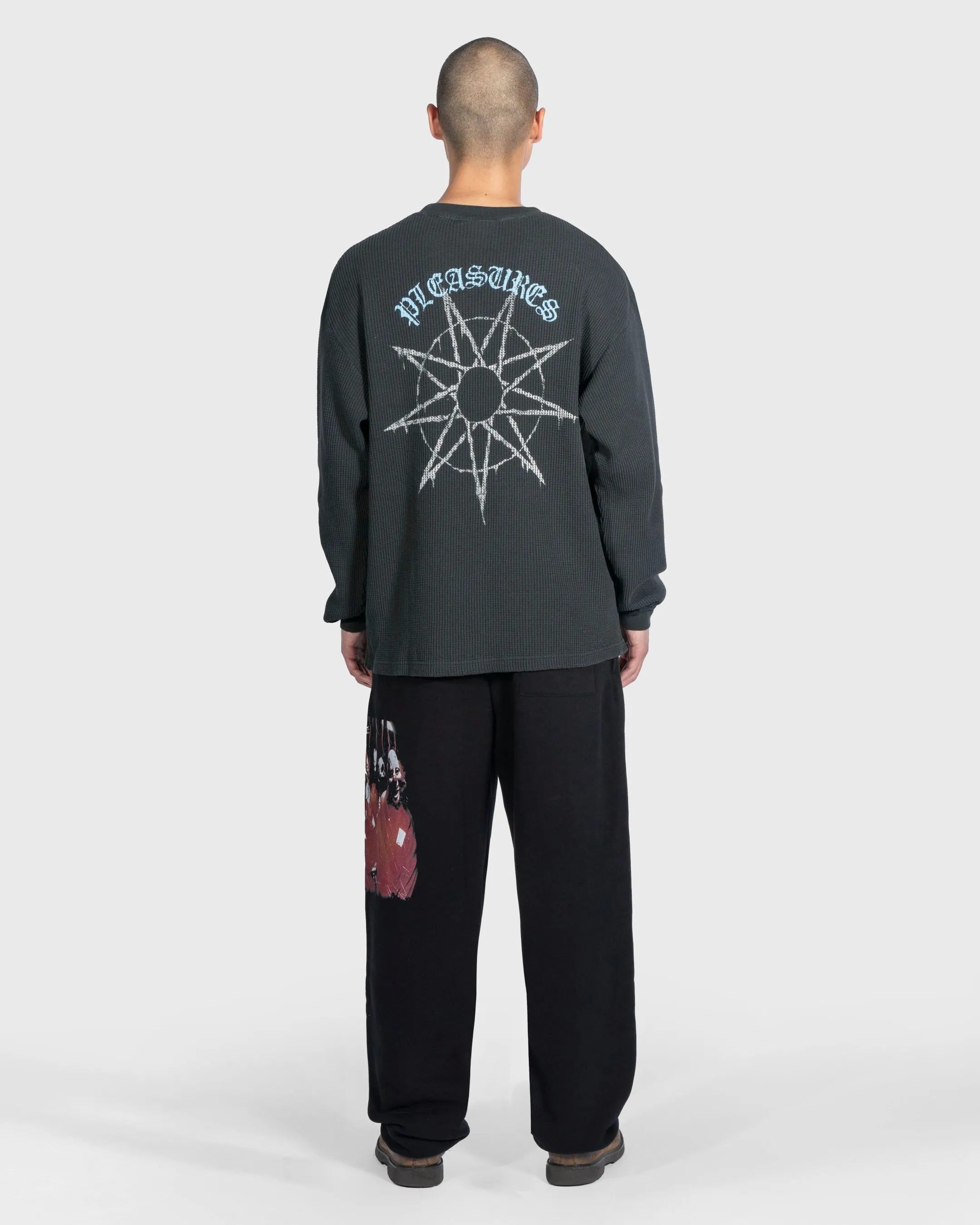 Pleasures  x Slipknot Split Thermal long Sleeve Tee xld