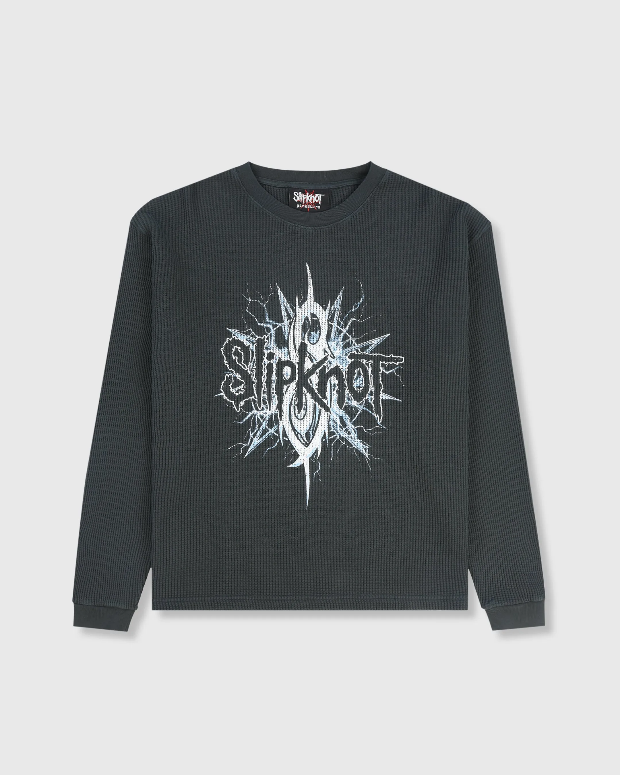 Pleasures  x Slipknot Split Thermal long Sleeve Tee xld