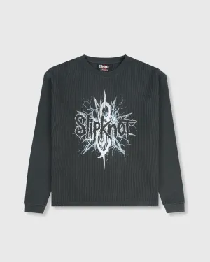 Pleasures  x Slipknot Split Thermal long Sleeve Tee xld