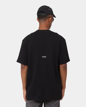PYRA Micro Logo T-Shirt Black/White
