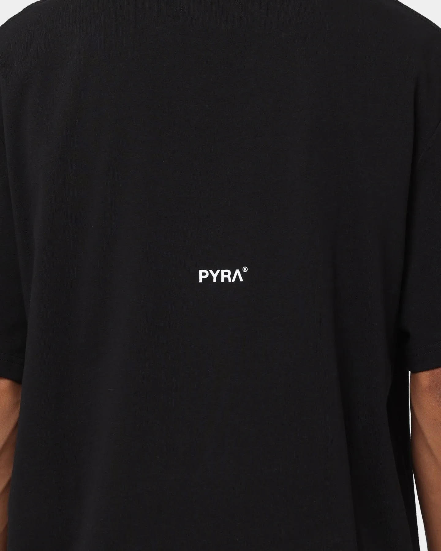 PYRA Micro Logo T-Shirt Black/White