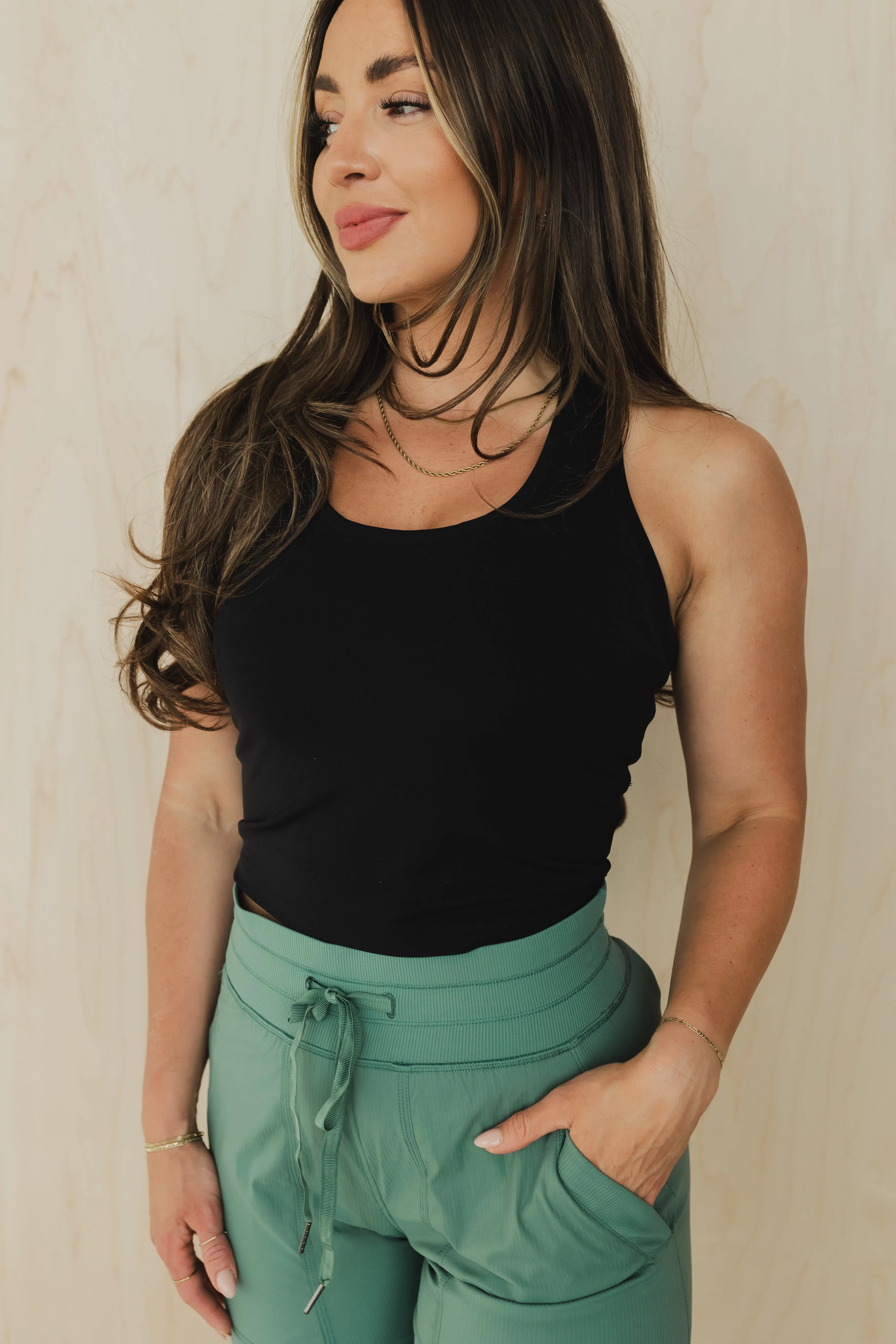 Racerback Crop