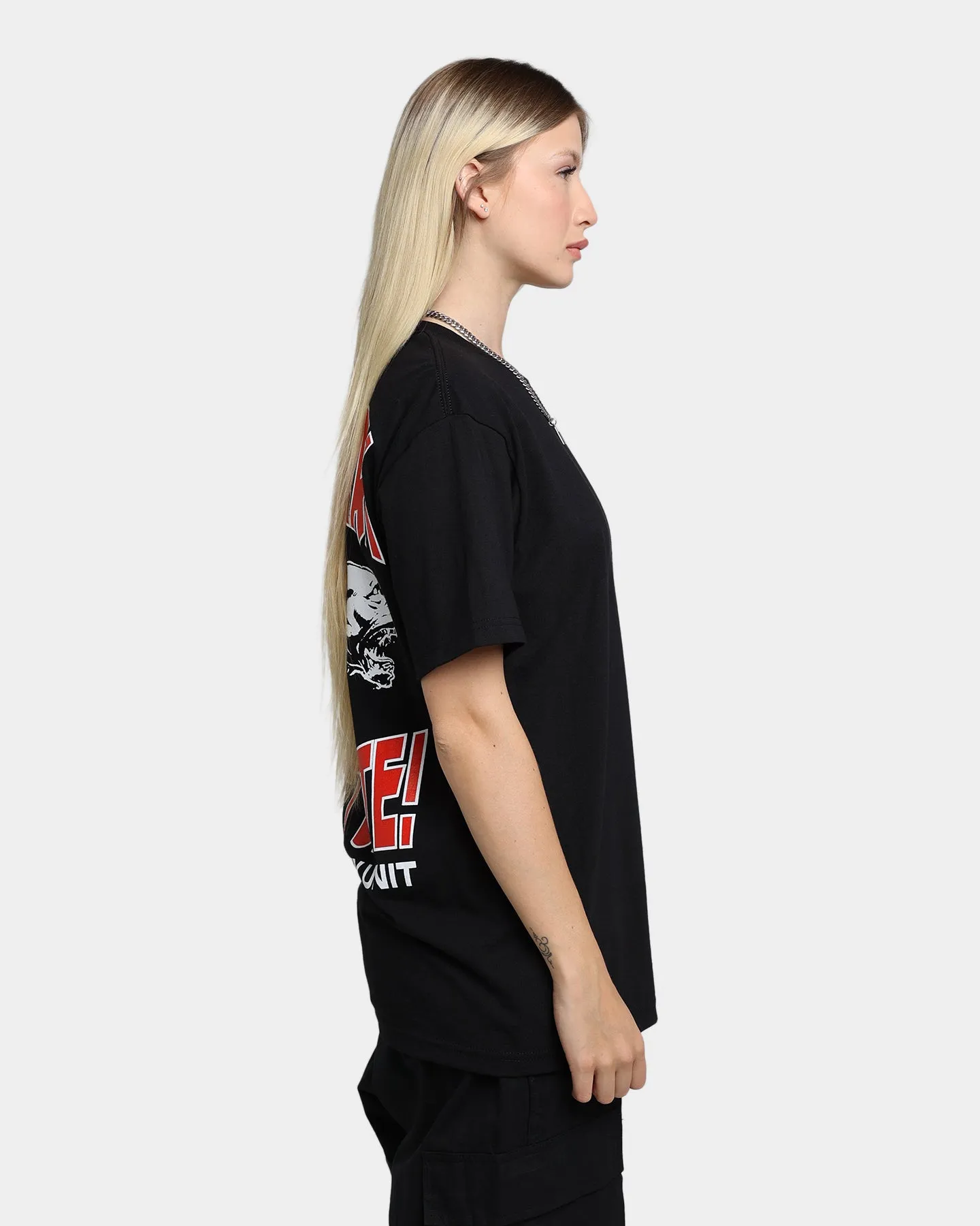 Rats Get Fat Don't Bark T-Shirt Black