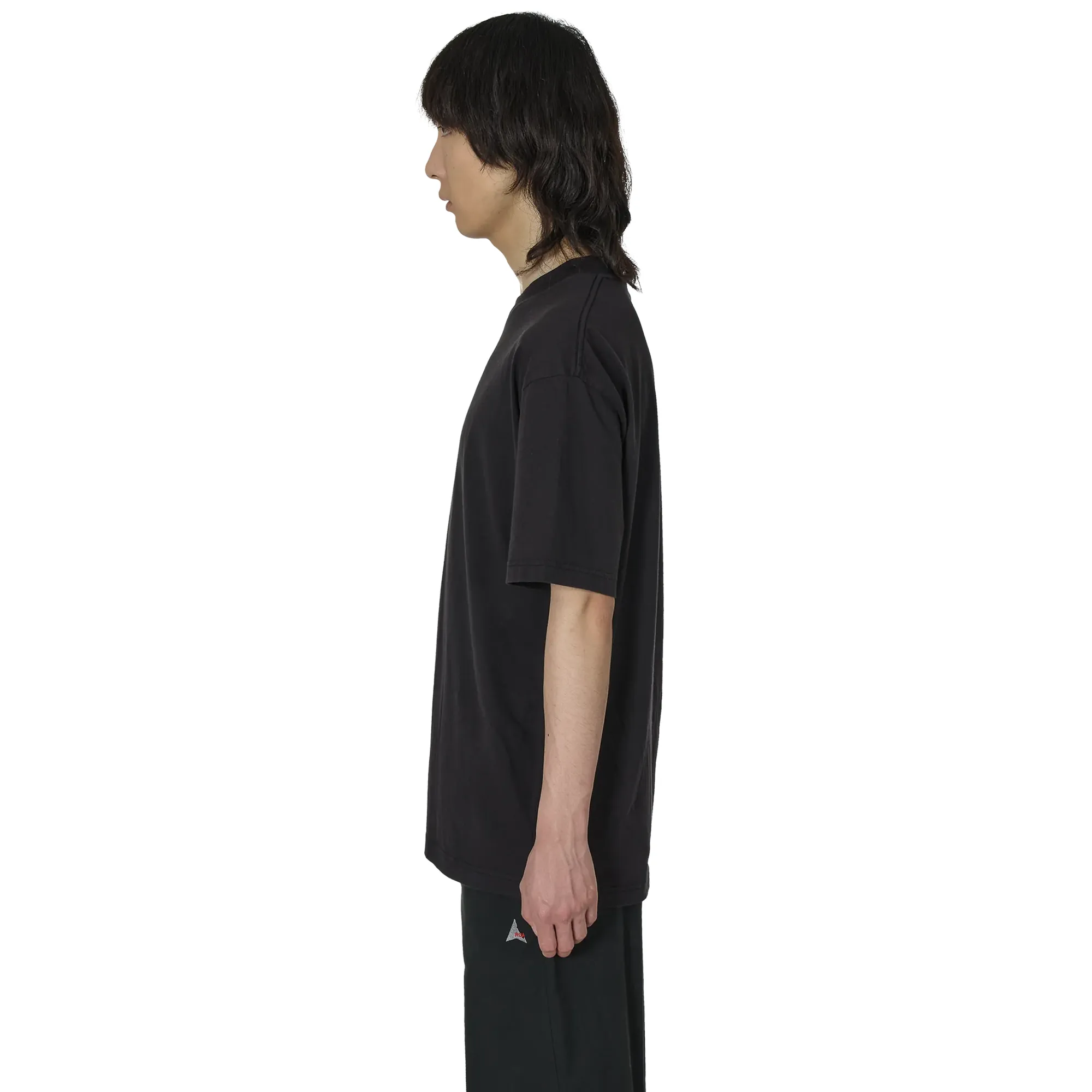 ROA Logo T Shirt Black RBMW0254JY22