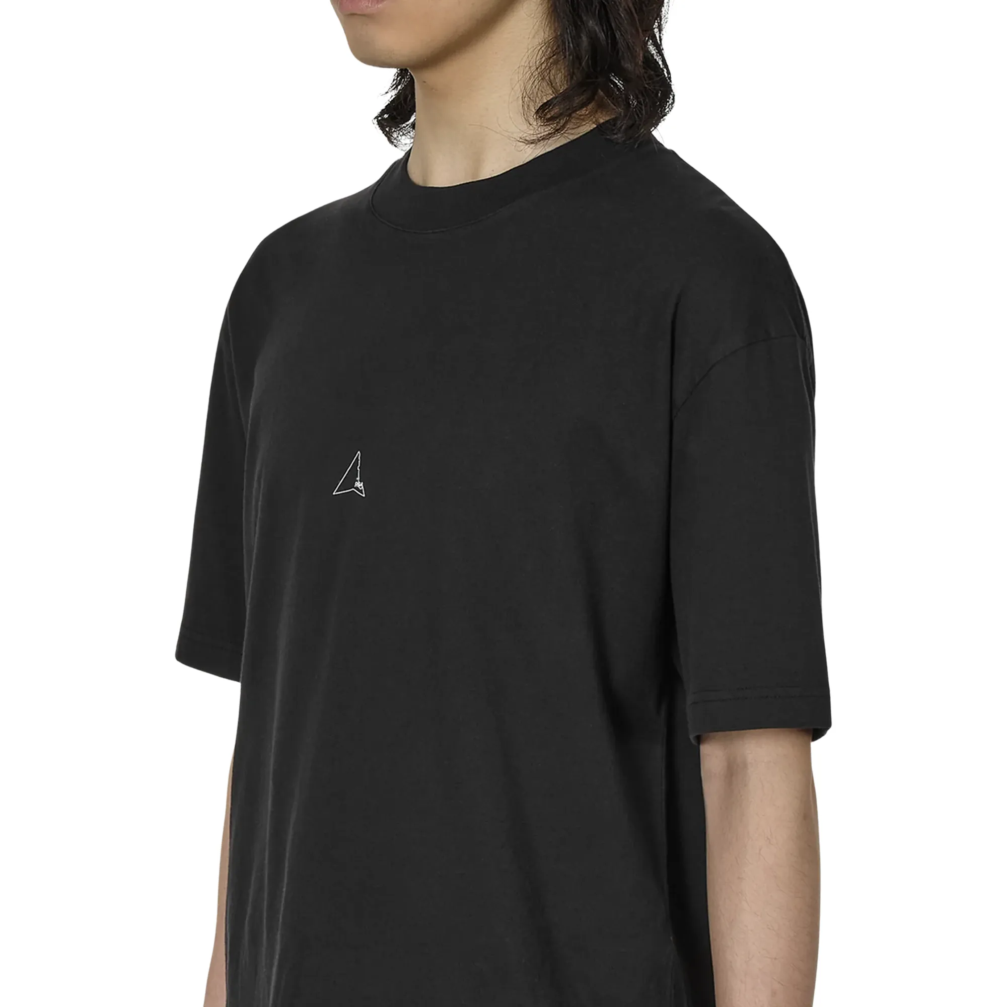 ROA Logo T Shirt Black RBMW0254JY22