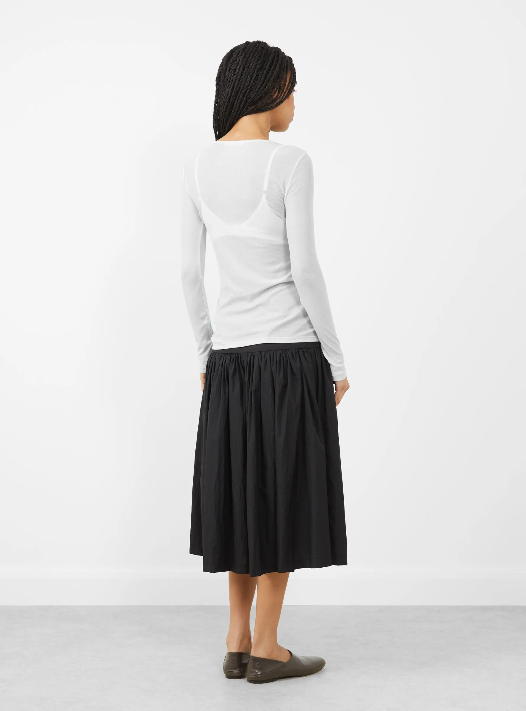 Round T-Shirt, Light Blue
