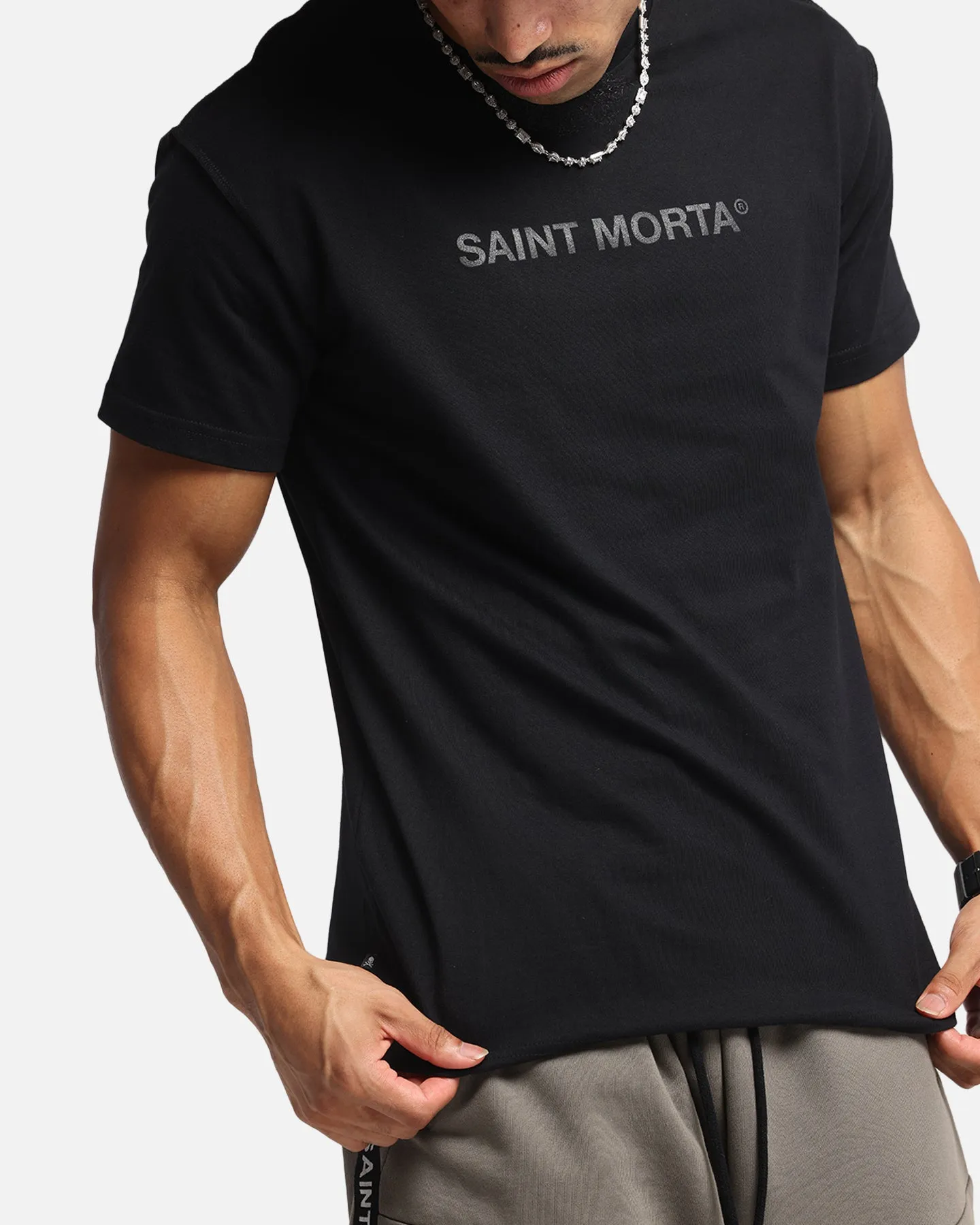 Saint Morta Memoriam Lafayette T-Shirt Black