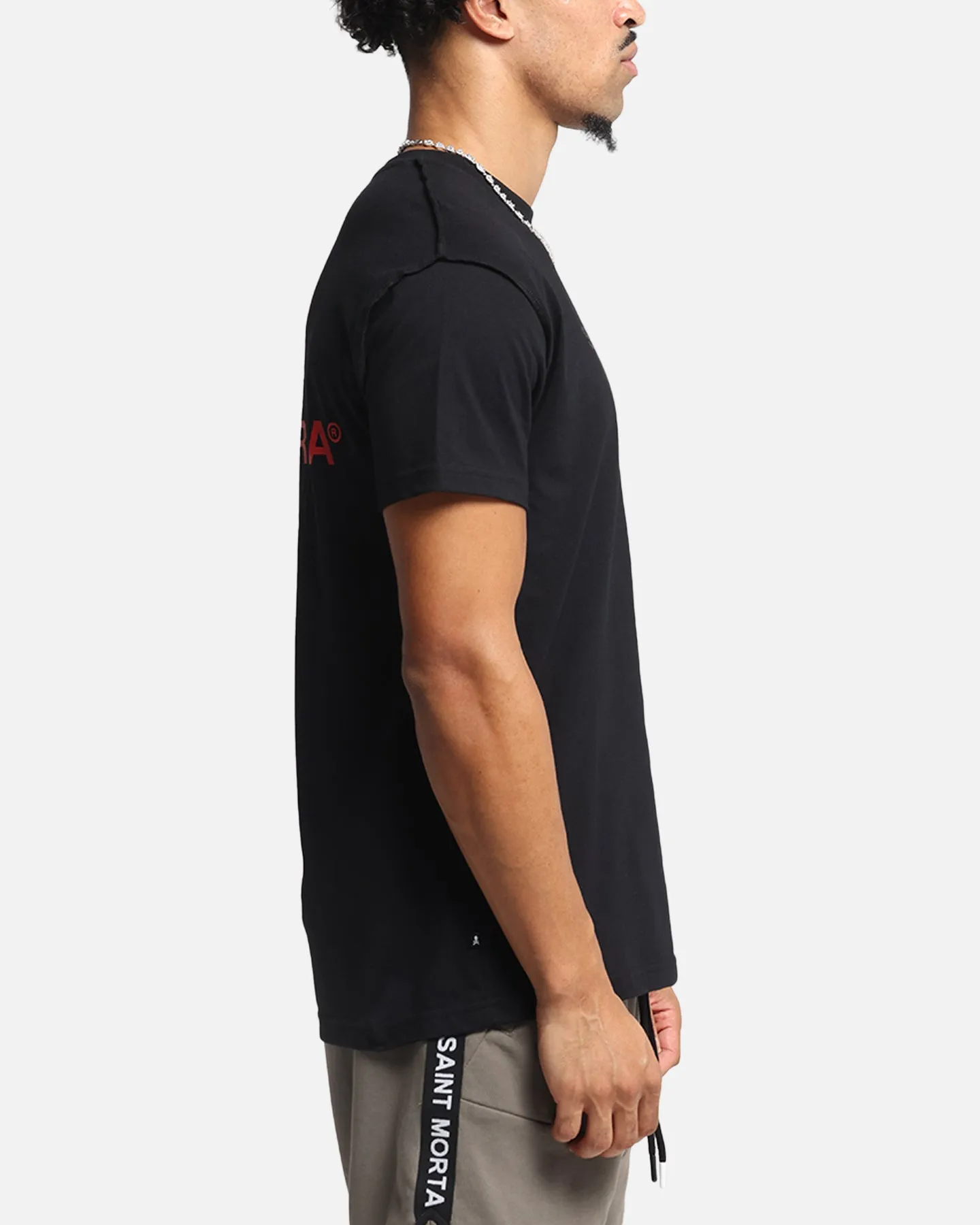 Saint Morta Memoriam Lafayette T-Shirt Black