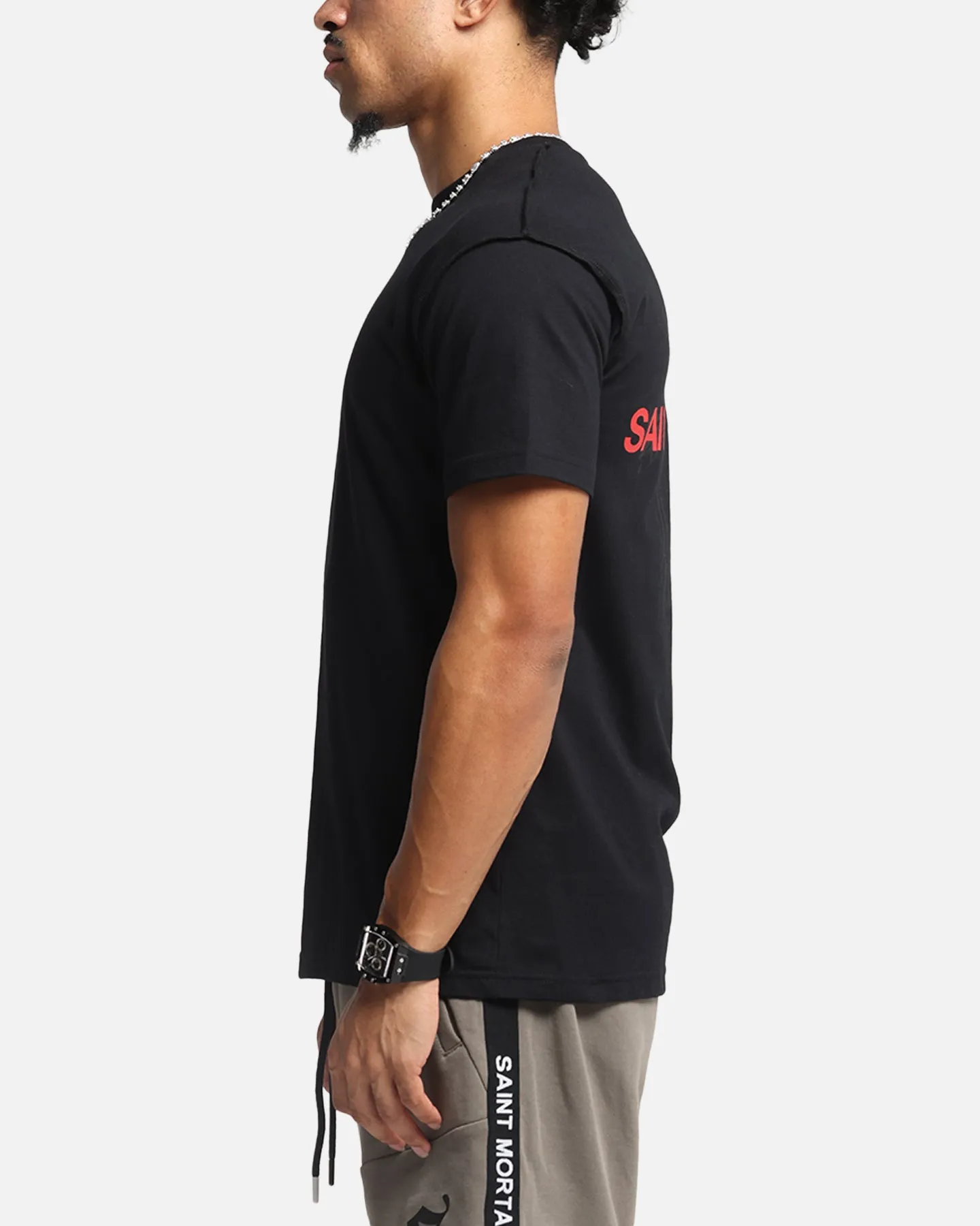 Saint Morta Memoriam Lafayette T-Shirt Black