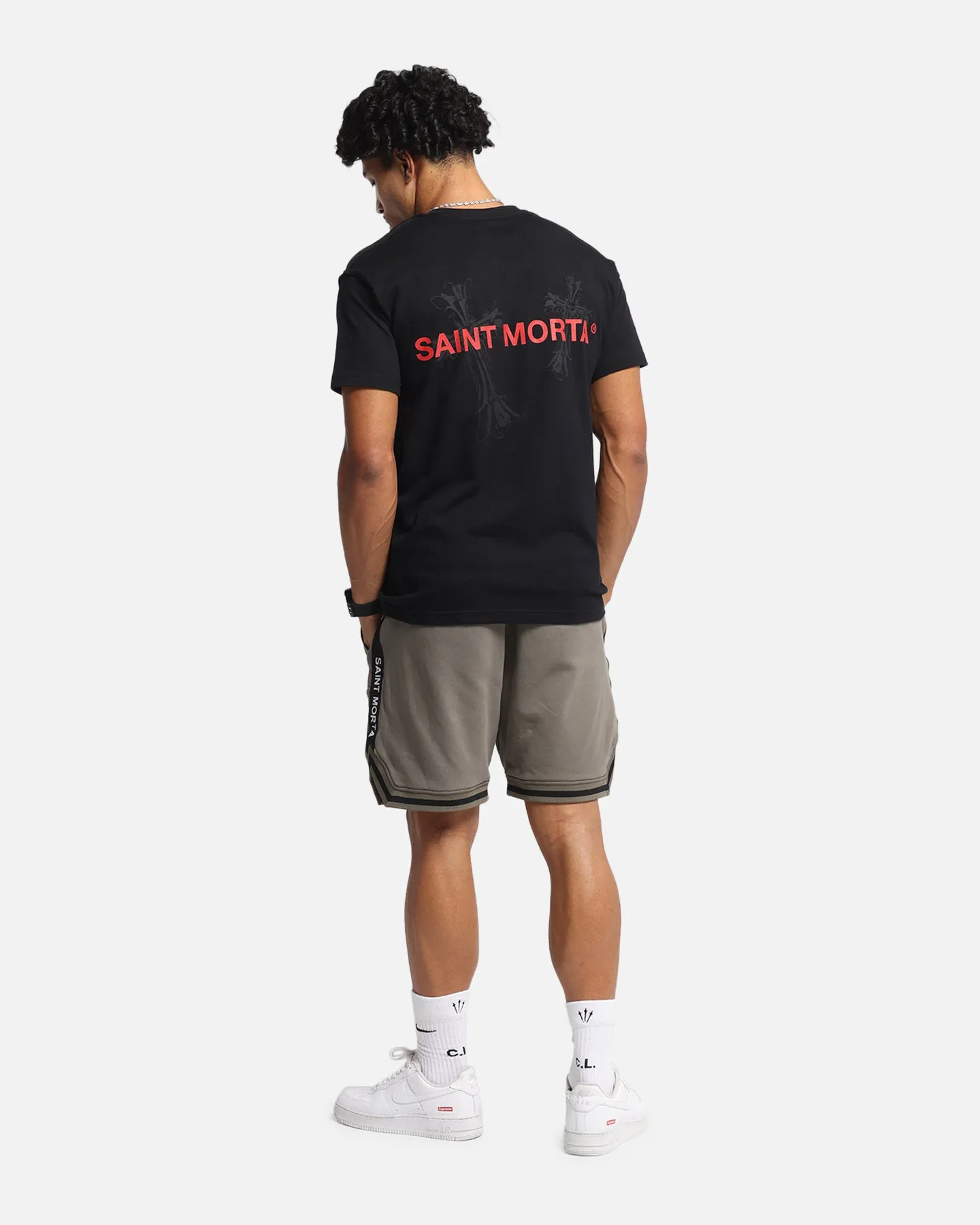 Saint Morta Memoriam Lafayette T-Shirt Black