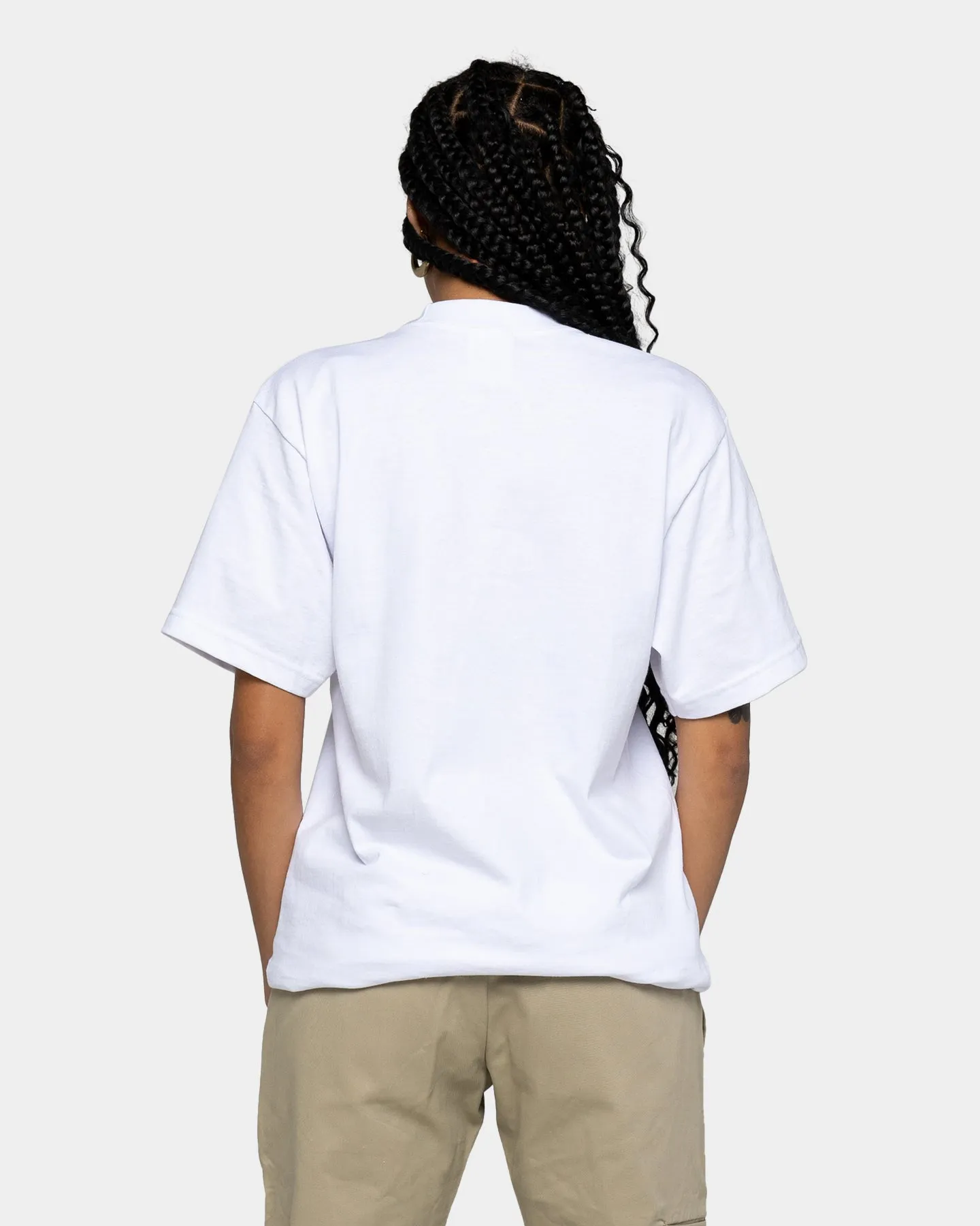 Shaka Wear Max Heavyweight Short Sleeve T-Shirt White