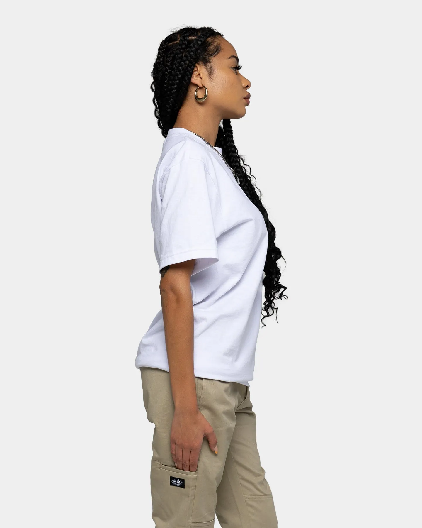 Shaka Wear Max Heavyweight Short Sleeve T-Shirt White