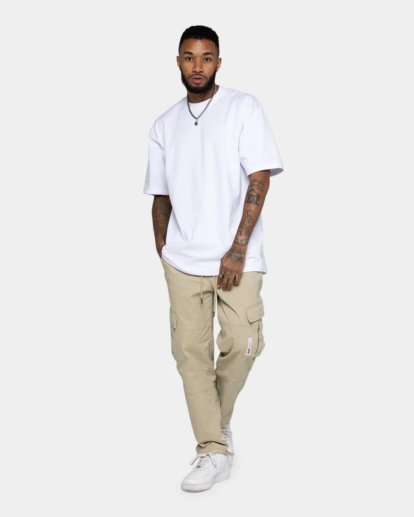 Shaka Wear Max Heavyweight Short Sleeve T-Shirt White