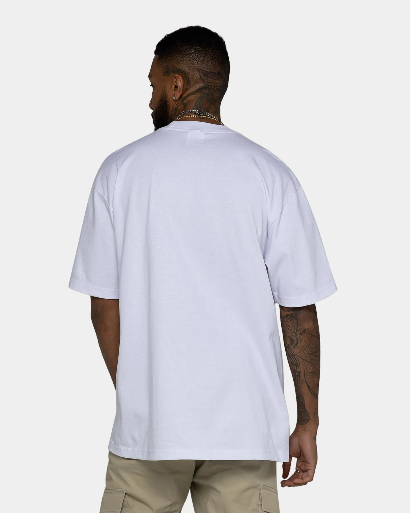 Shaka Wear Max Heavyweight Short Sleeve T-Shirt White