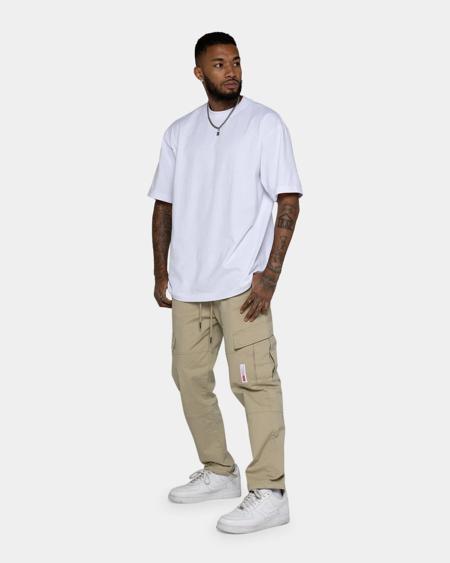 Shaka Wear Max Heavyweight Short Sleeve T-Shirt White