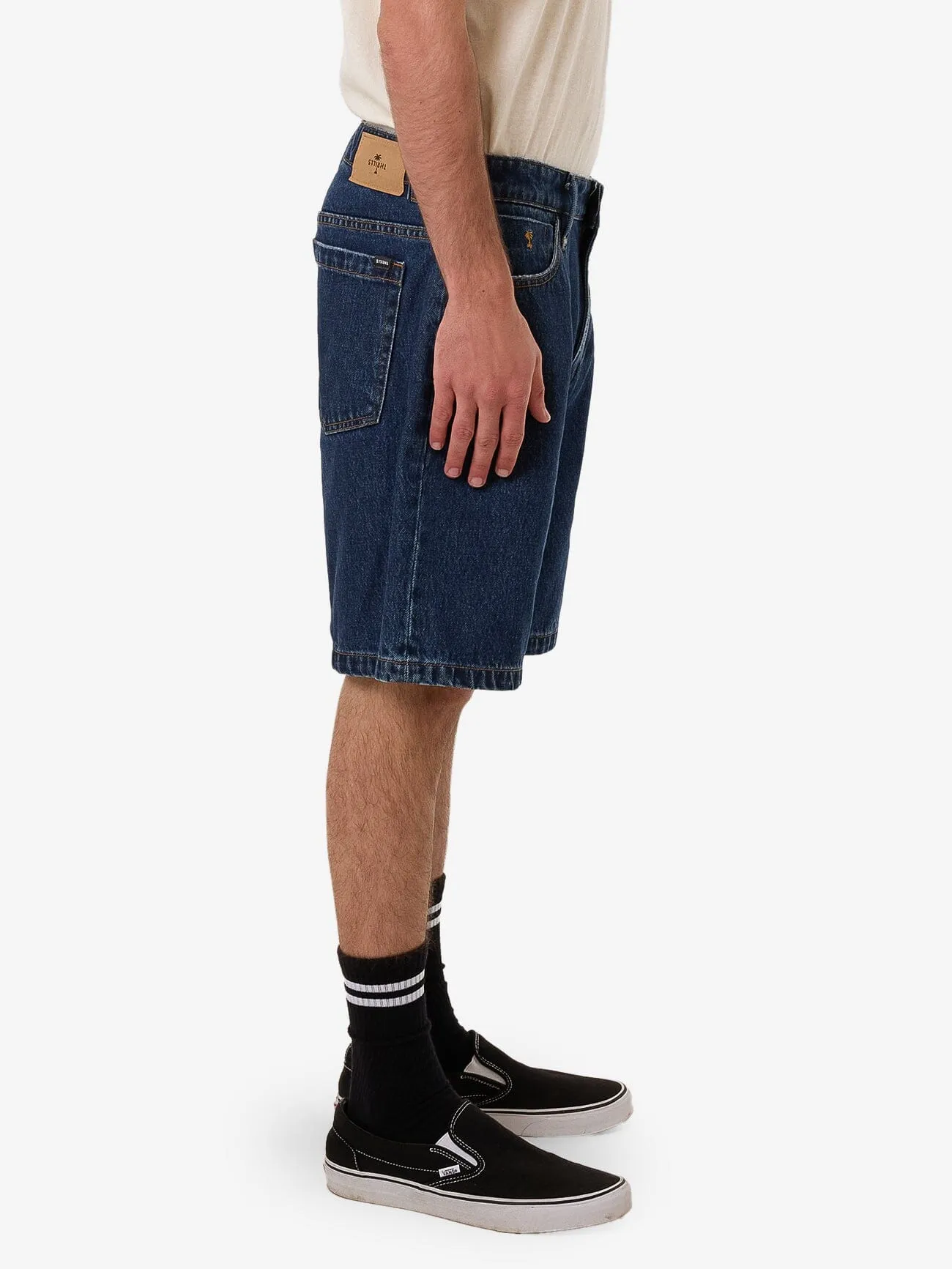 Slacker Denim Short - Rinsed Ink