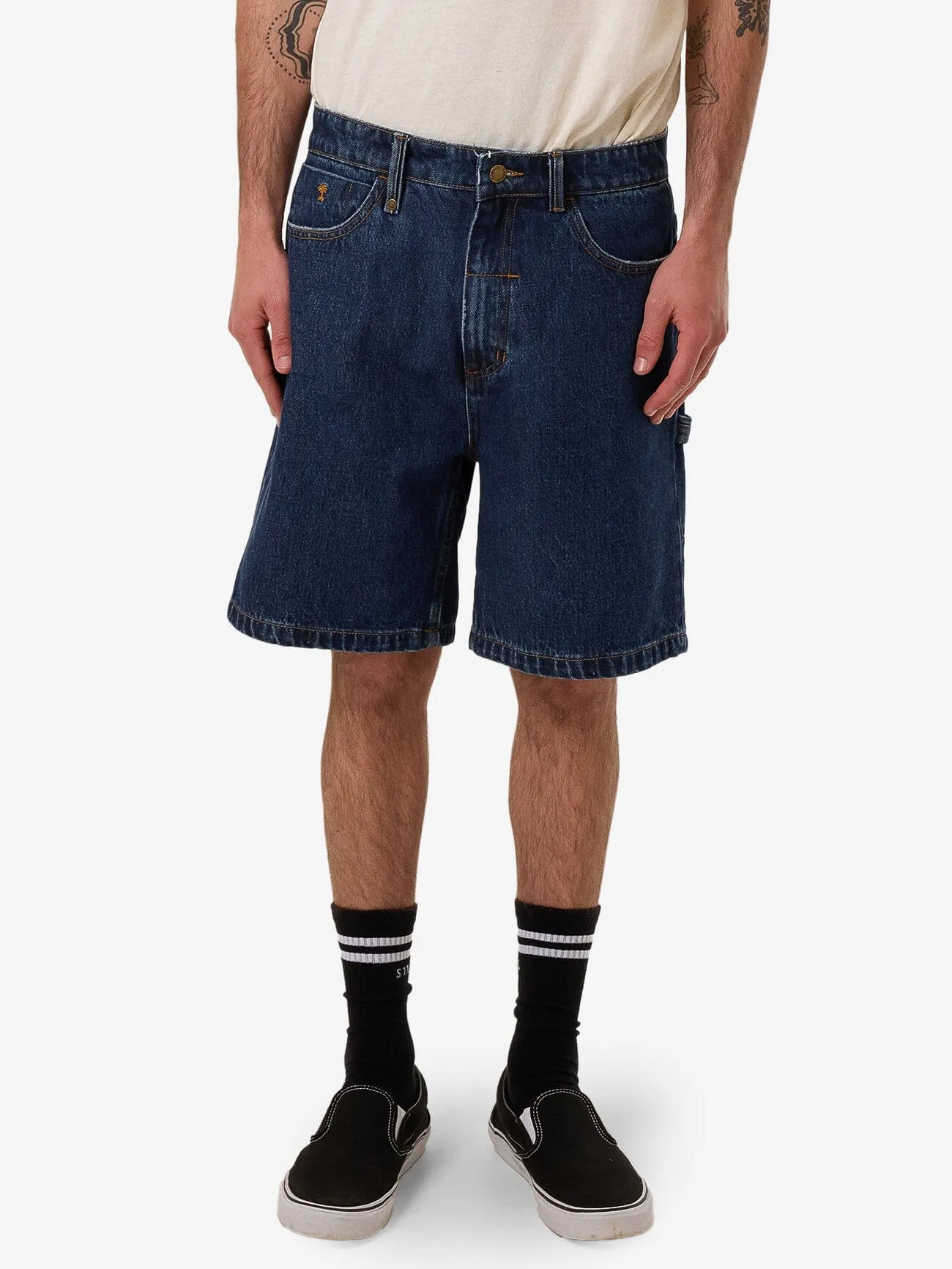 Slacker Denim Short - Rinsed Ink