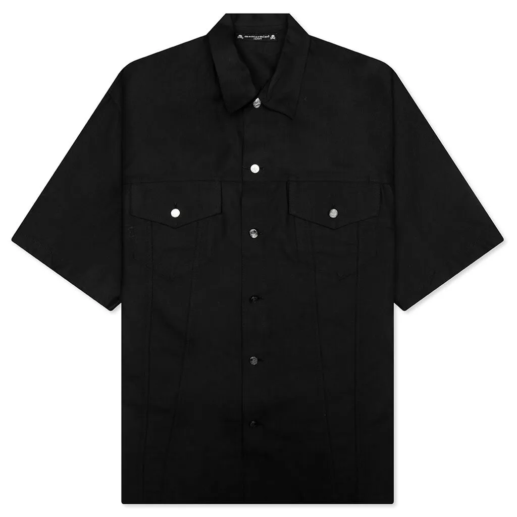 S/S Oxford Shirt - Black