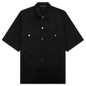 S/S Oxford Shirt - Black