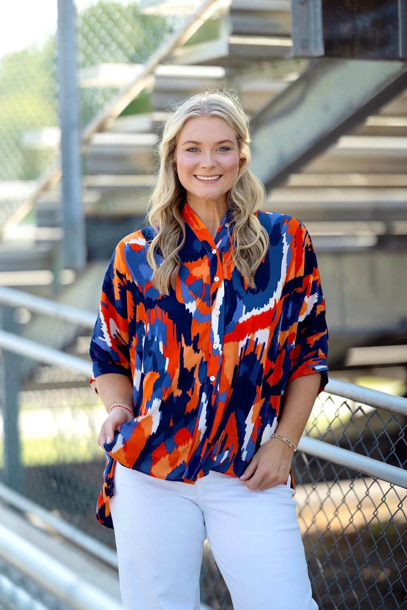 The Auburn Spirit Tunic Top