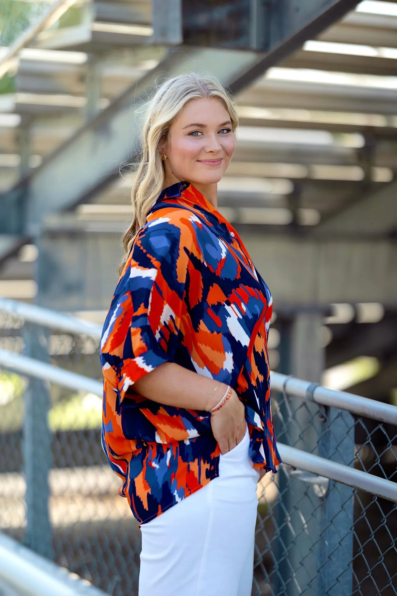 The Auburn Spirit Tunic Top