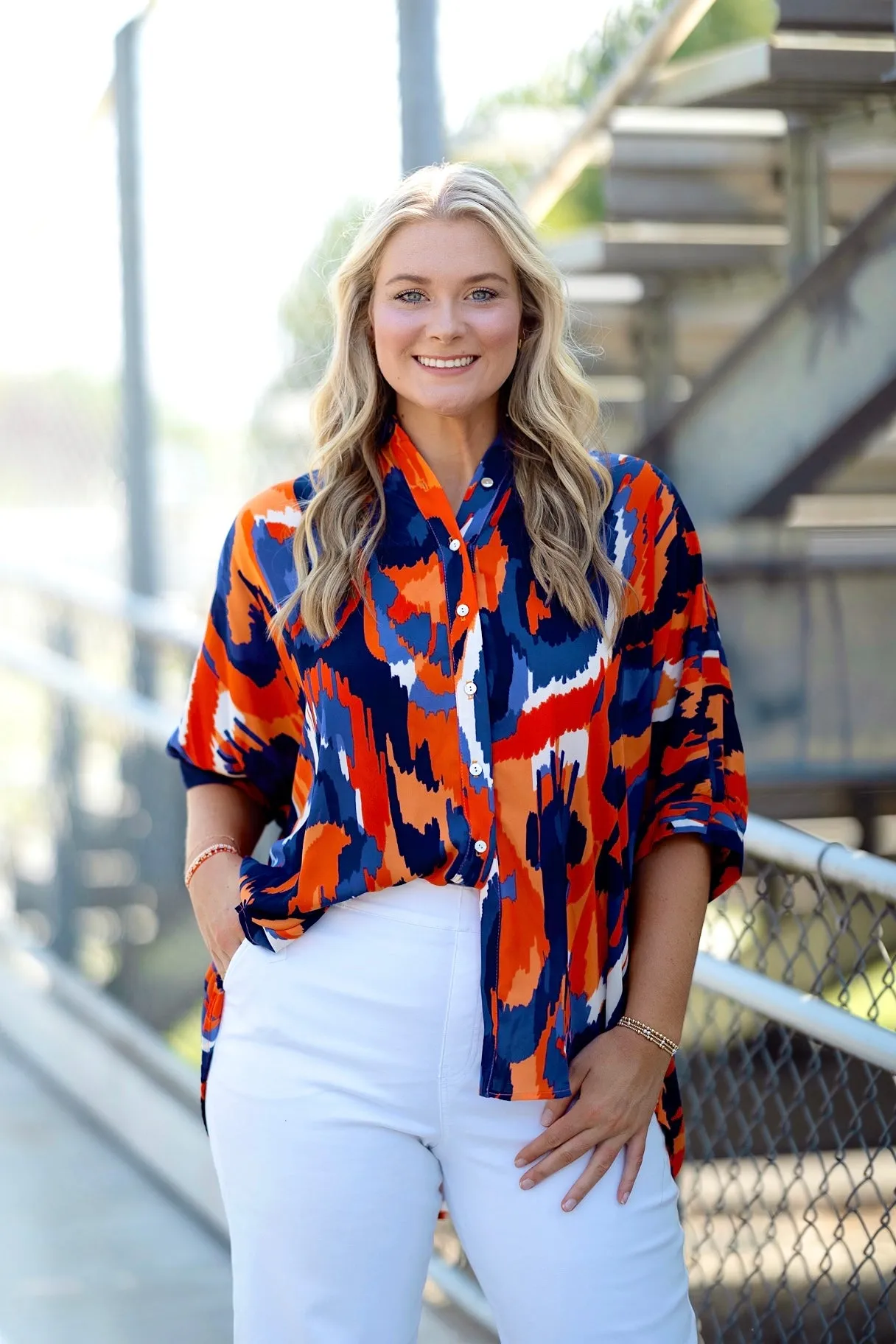 The Auburn Spirit Tunic Top