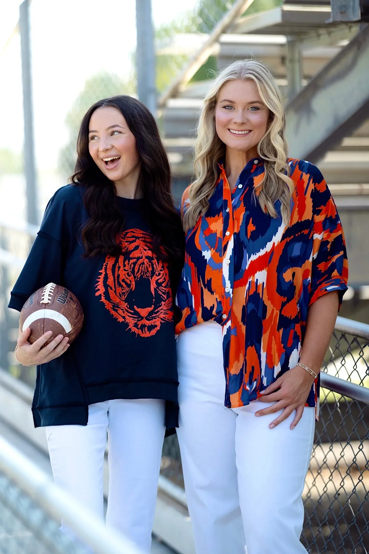 The Auburn Spirit Tunic Top