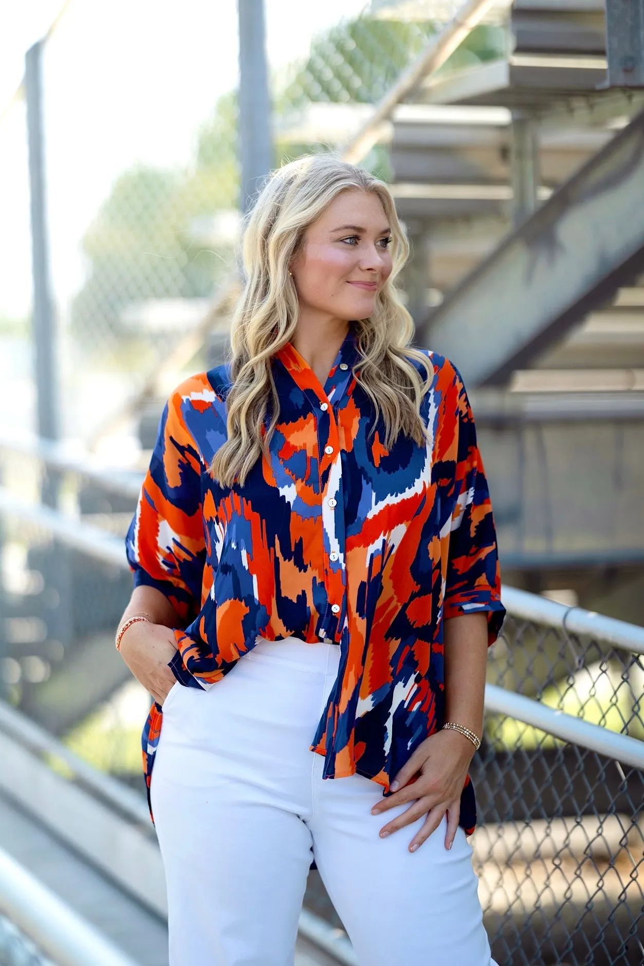 The Auburn Spirit Tunic Top