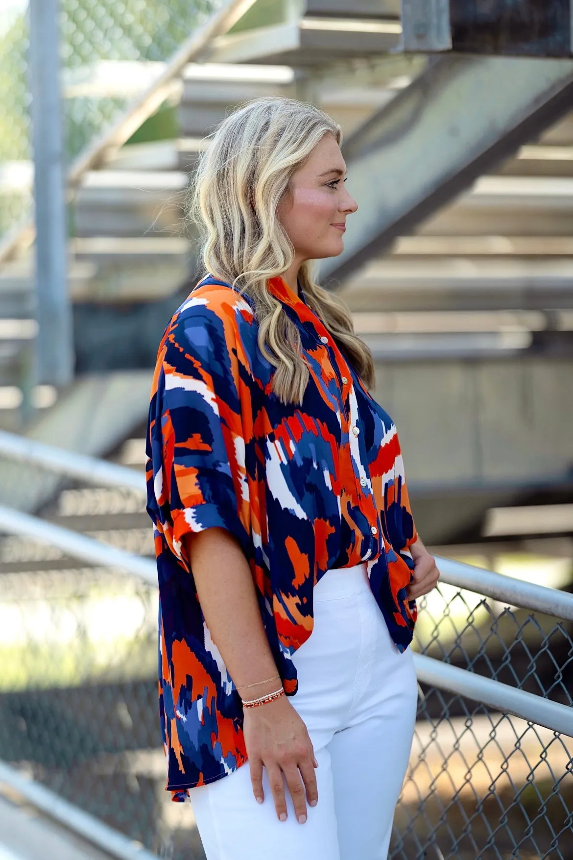 The Auburn Spirit Tunic Top
