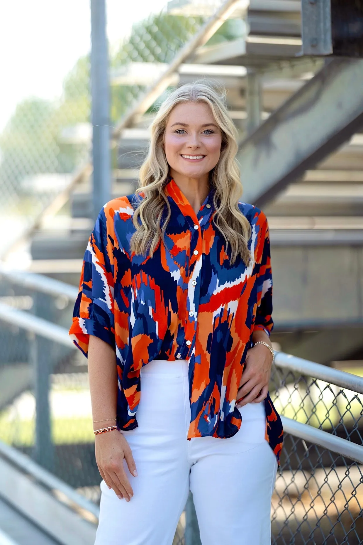 The Auburn Spirit Tunic Top